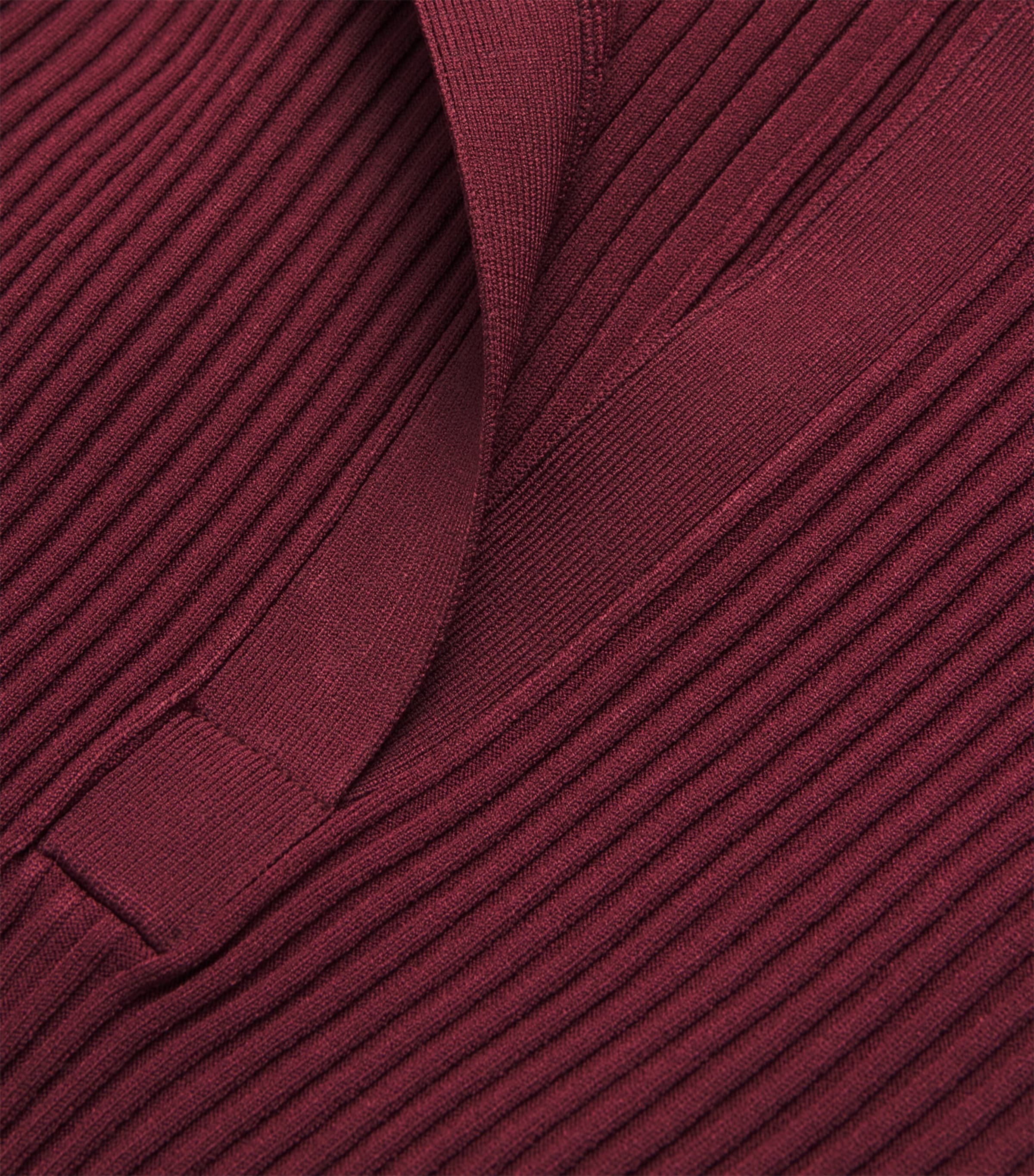 Ribbed Genna Midi Dress CRANBERRY Image 5