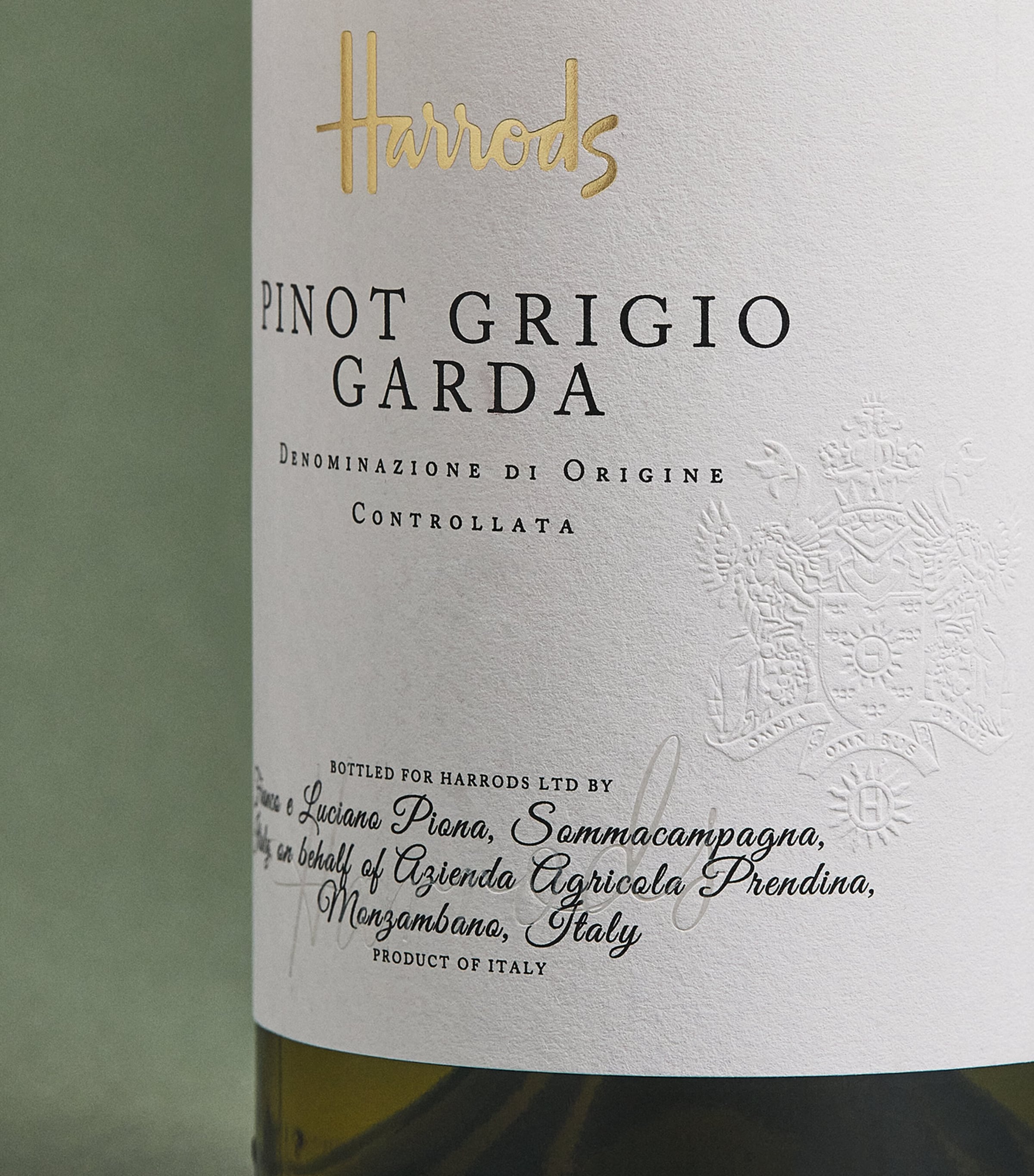 Harrods Pinot Grigio (75cl) – Garda, Italy White Image 2