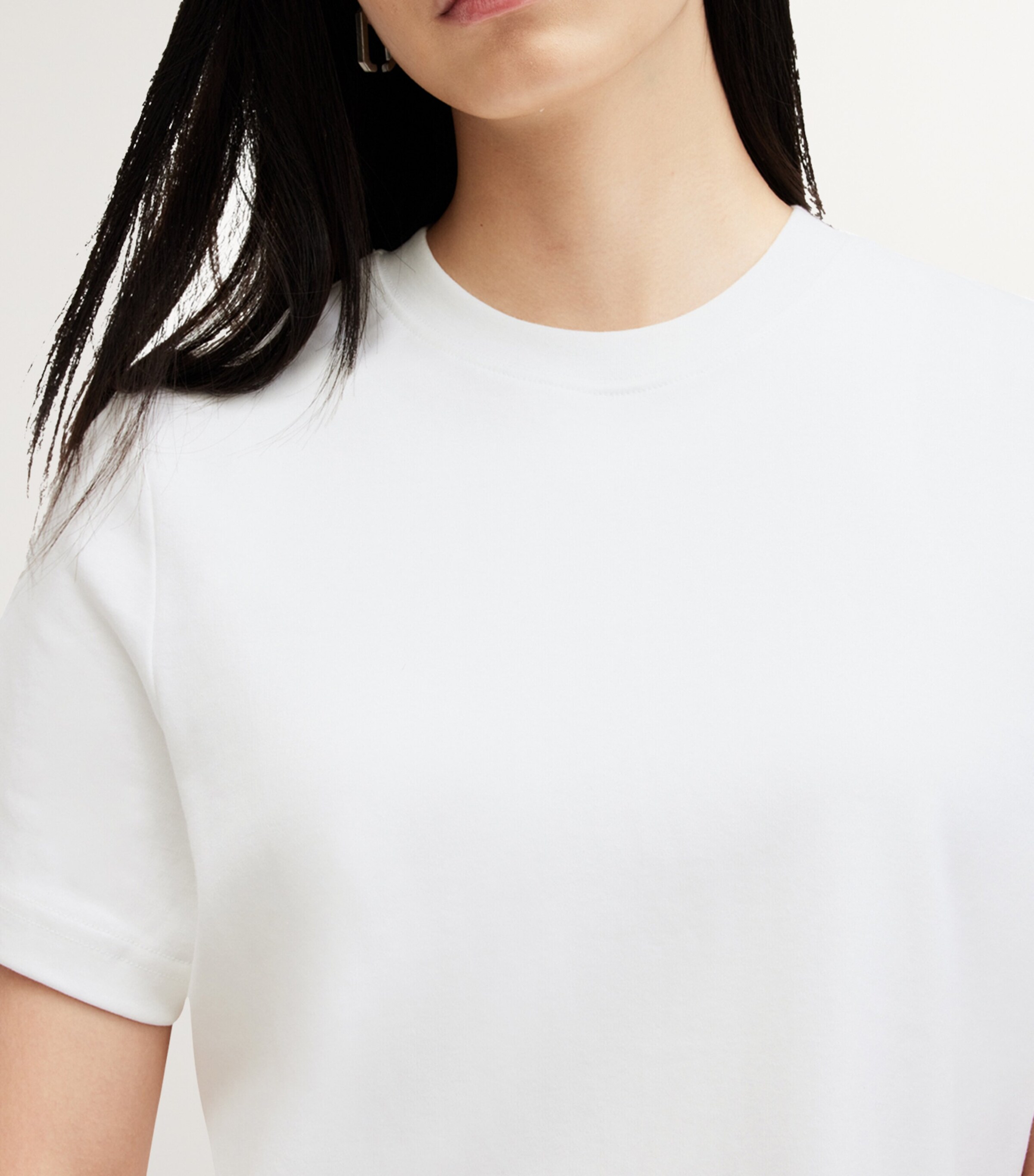 Organic Cotton Lisa T-Shirt WHITE Image 7