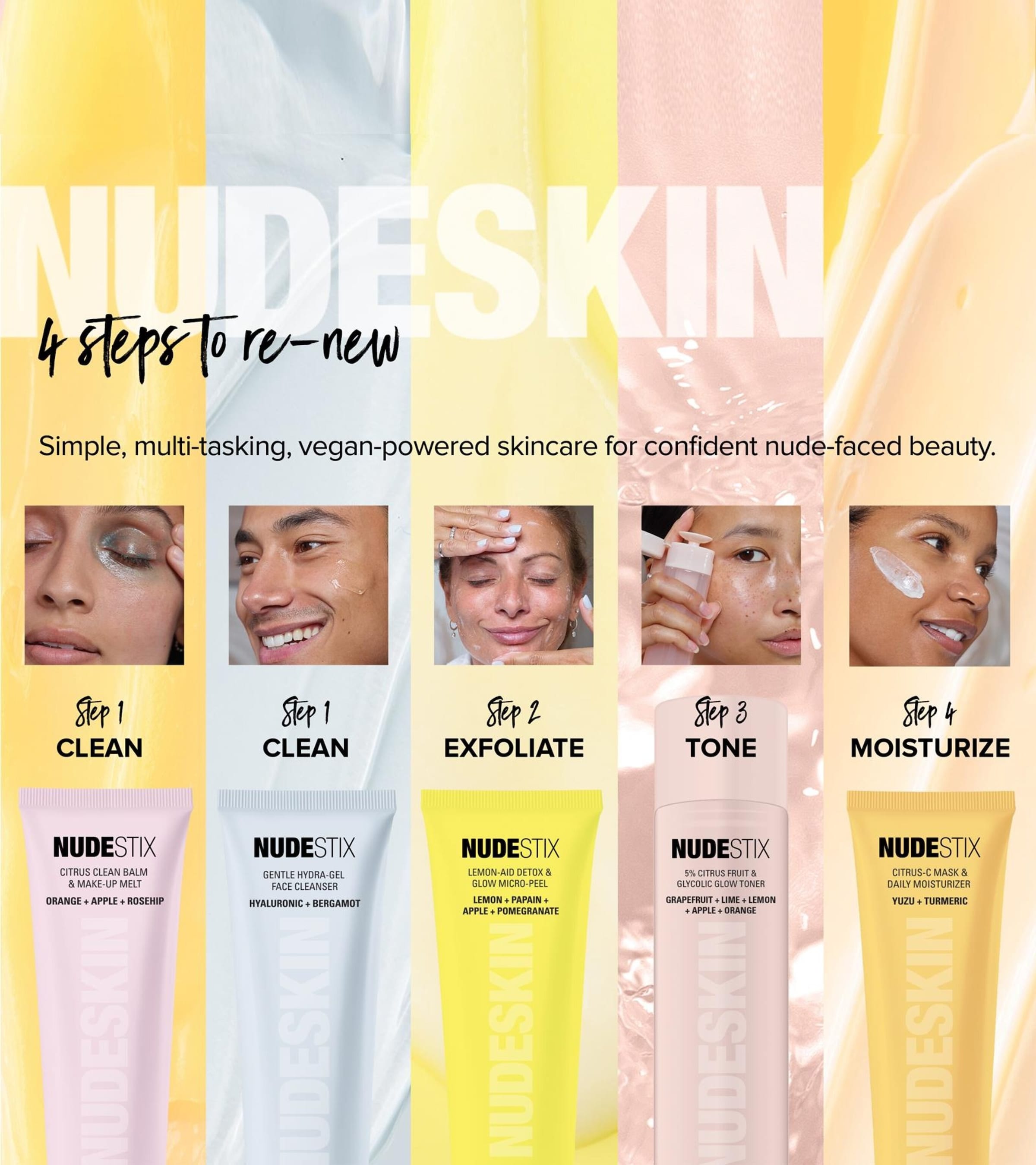 NUDESTIX 4-Step Citrus Skin Renewal Set for Sensitive Skin Image 12