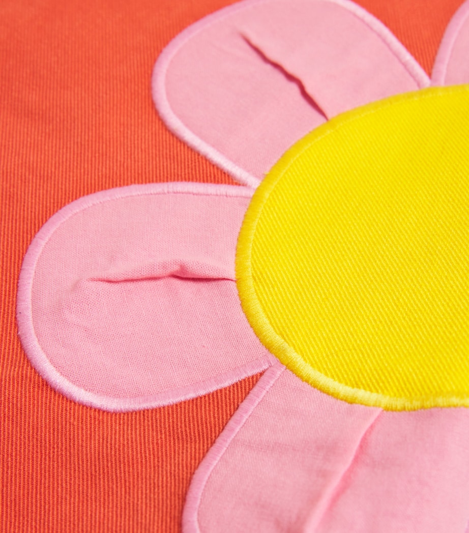 Stella McCartney Kids Floral Appliqué Dress (3-14+ Years) Image 3