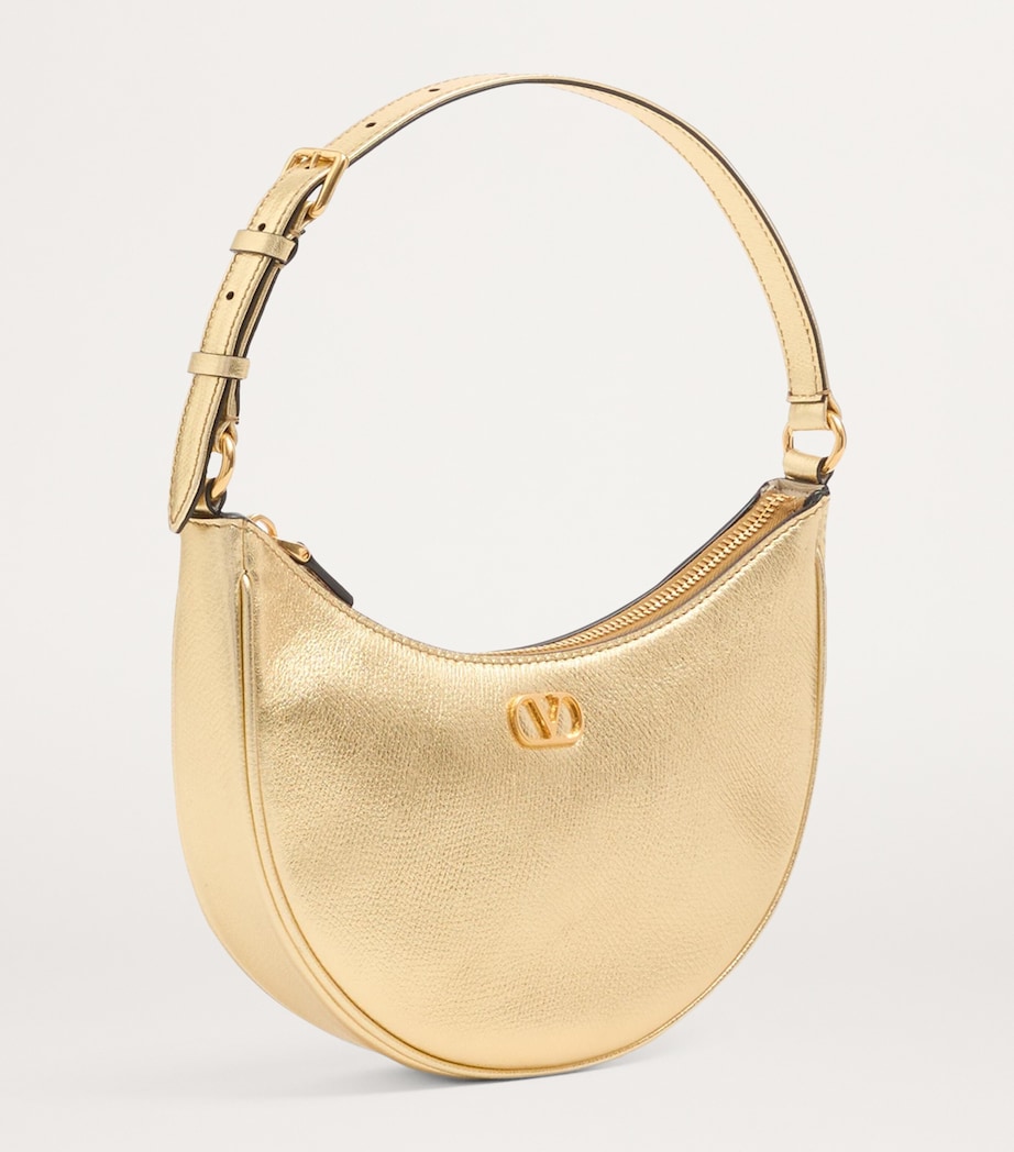 Mini Leather VLogo Shoulder Bag I8M Image 4