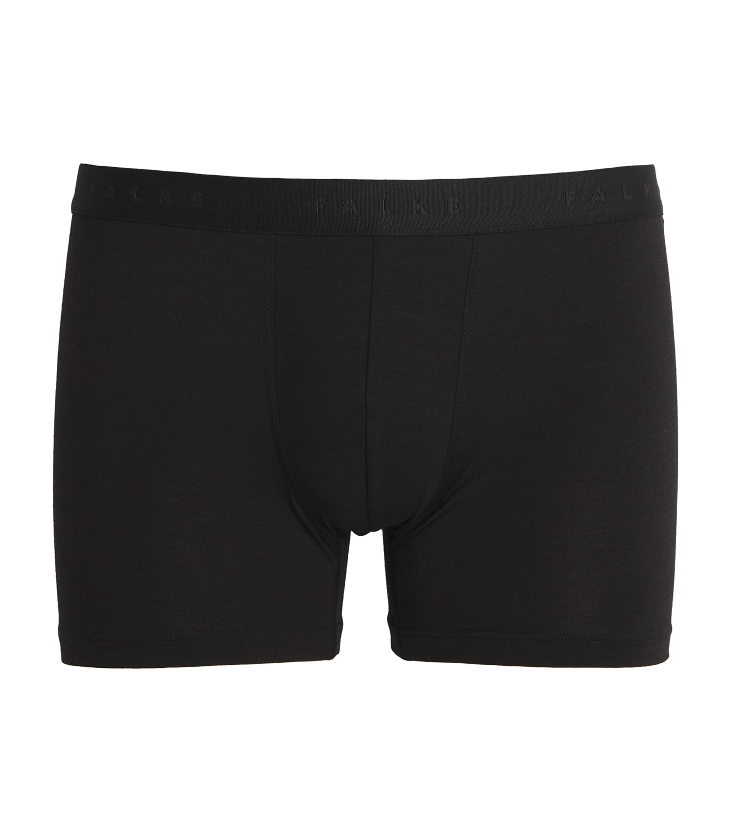 Falke Daily Climawool Boxer Briefs In Black