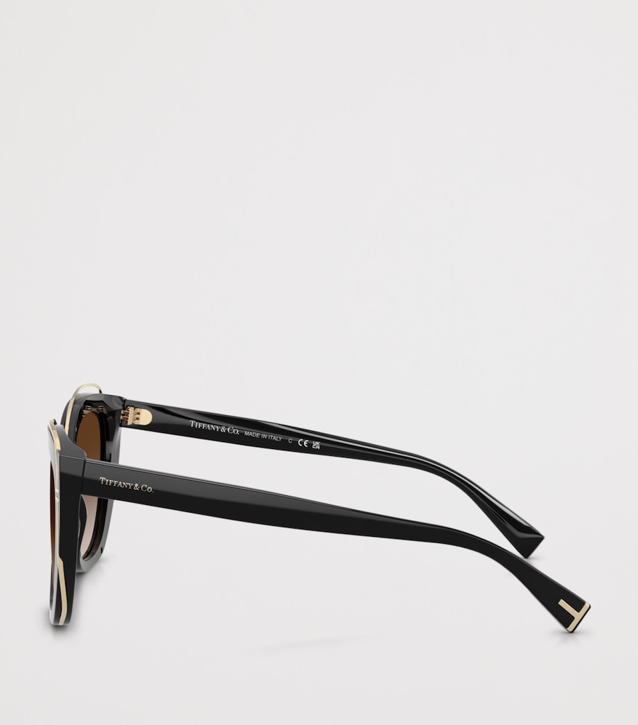 Tiffany & Co. Acetate TF4148 Cat Eye Sunglasses Black Image 3