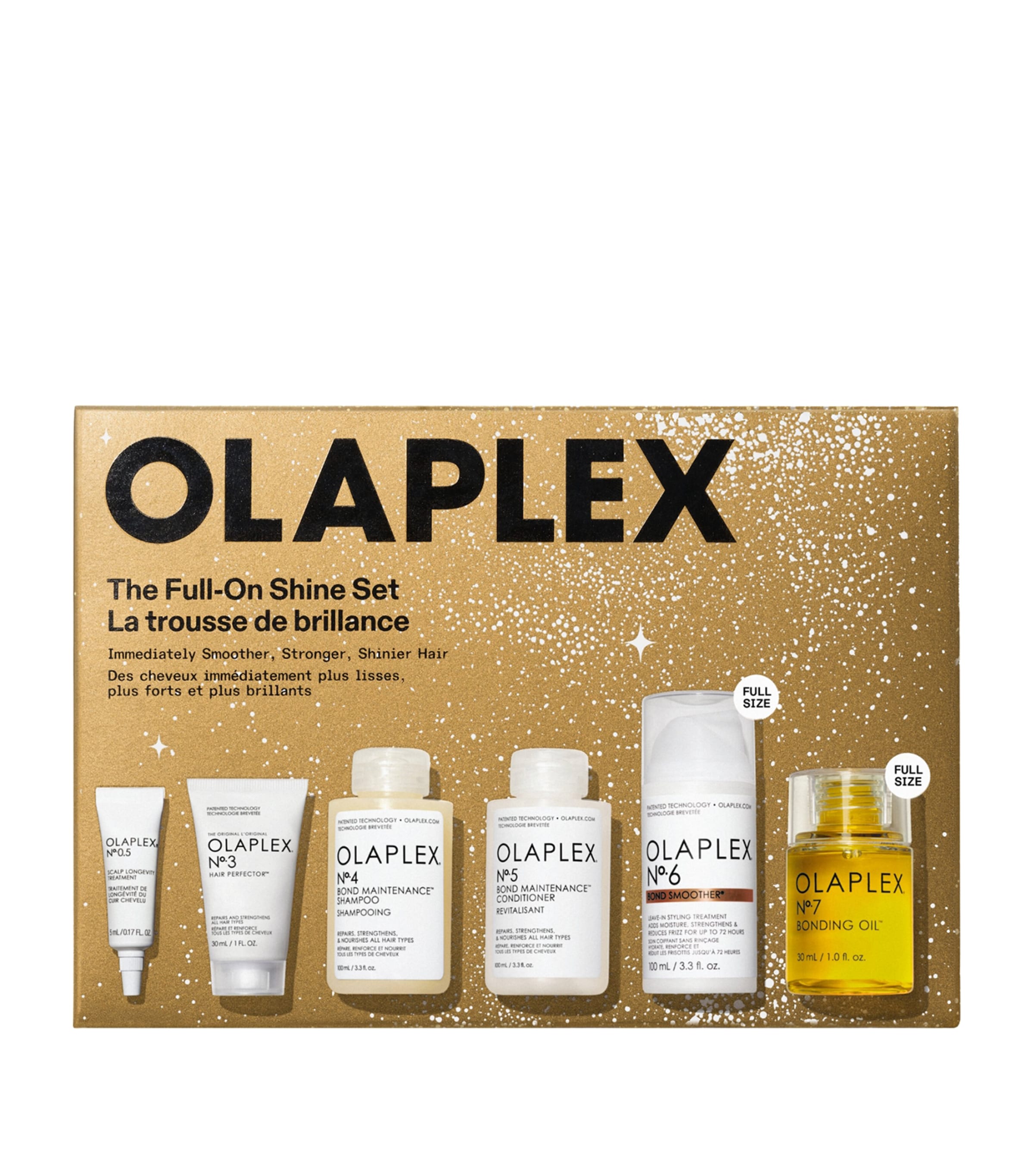 Olaplex The Full-On Shine Set | Beauty New In | Haircare | Beauty Gift Sets | Haircare Gift Sets | Designers | Olaplex