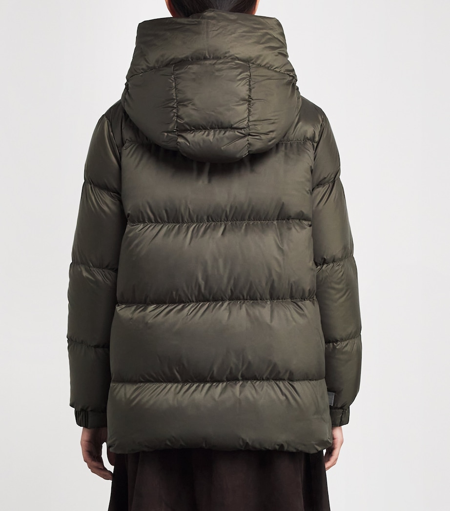 The Cube Quilted Jacket KAKI Image 4