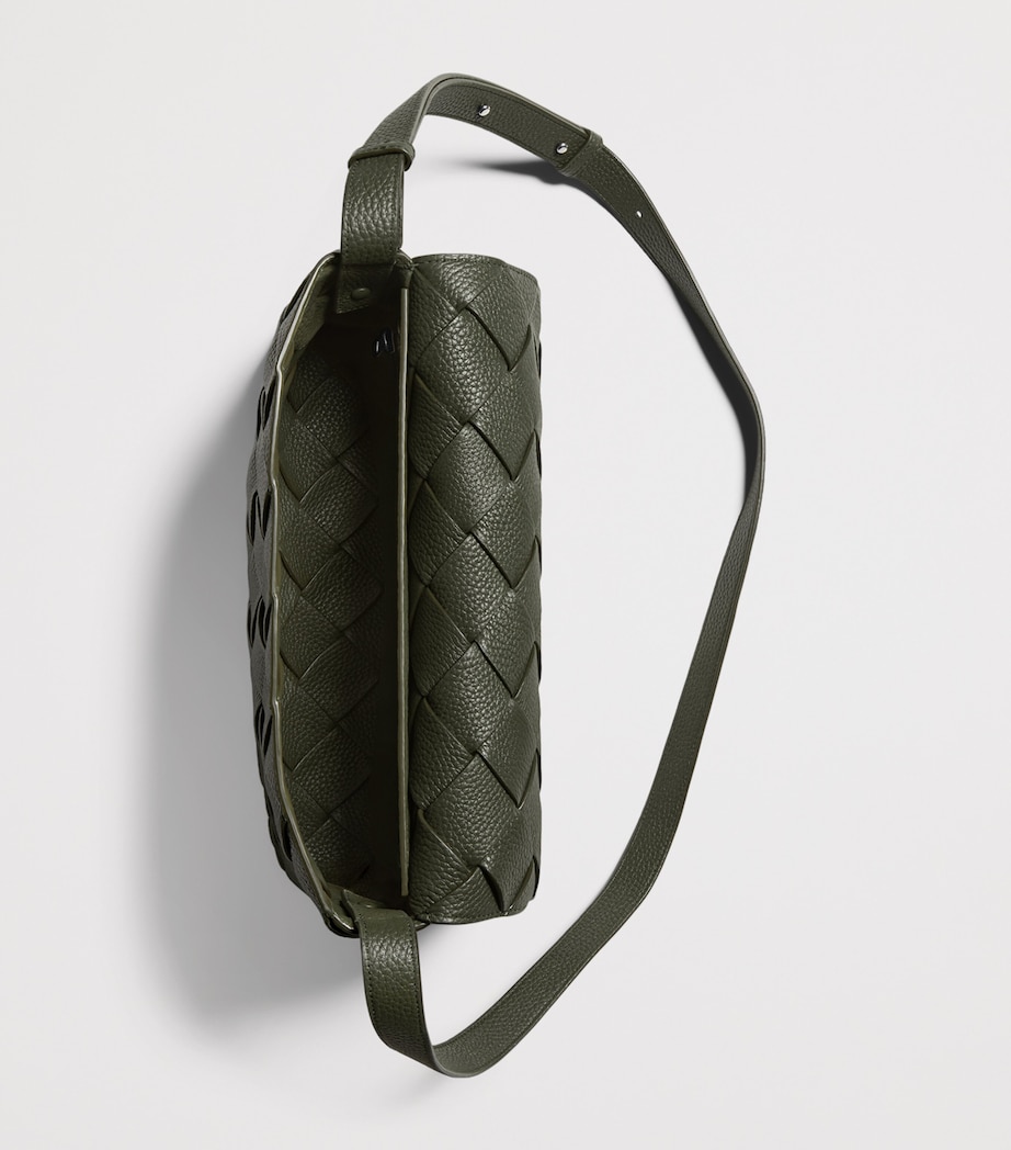 Bottega Veneta Large Leather Diago Cross-Body Bag Image 3