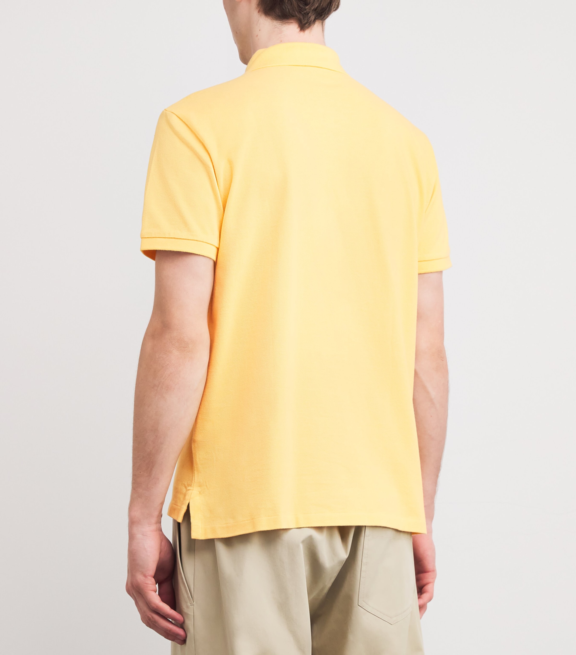Polo Pony Polo Shirt CORN YELLOW Image 4