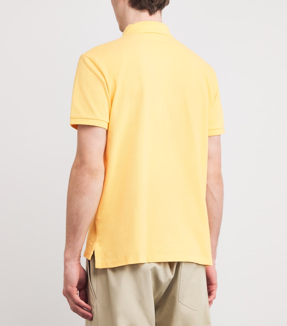 Polo Pony Polo Shirt CORN YELLOW Image 4