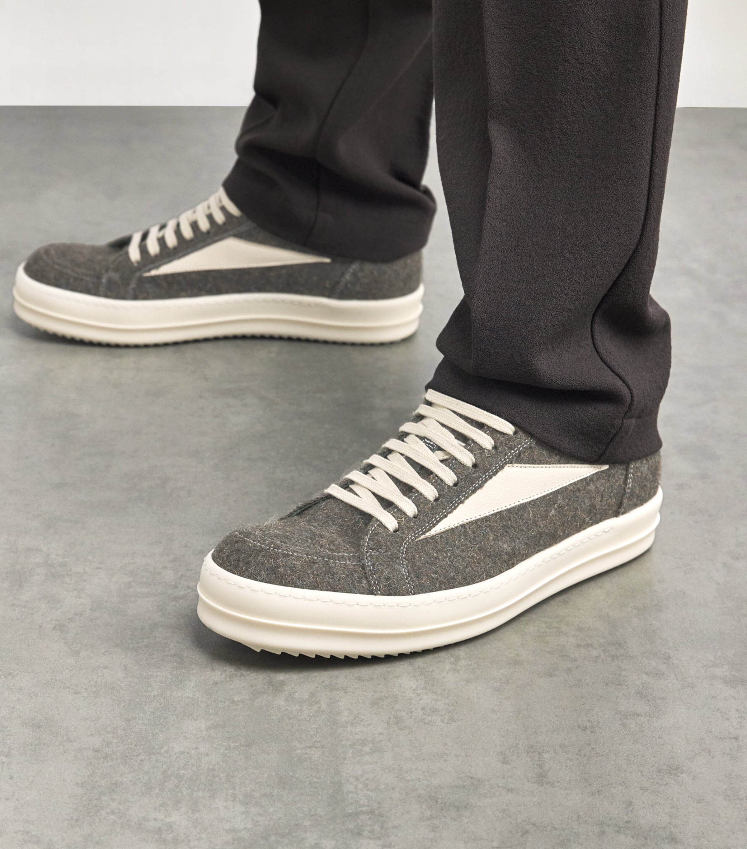 Rick Owens Green Vintage Sneakers | Harrods US