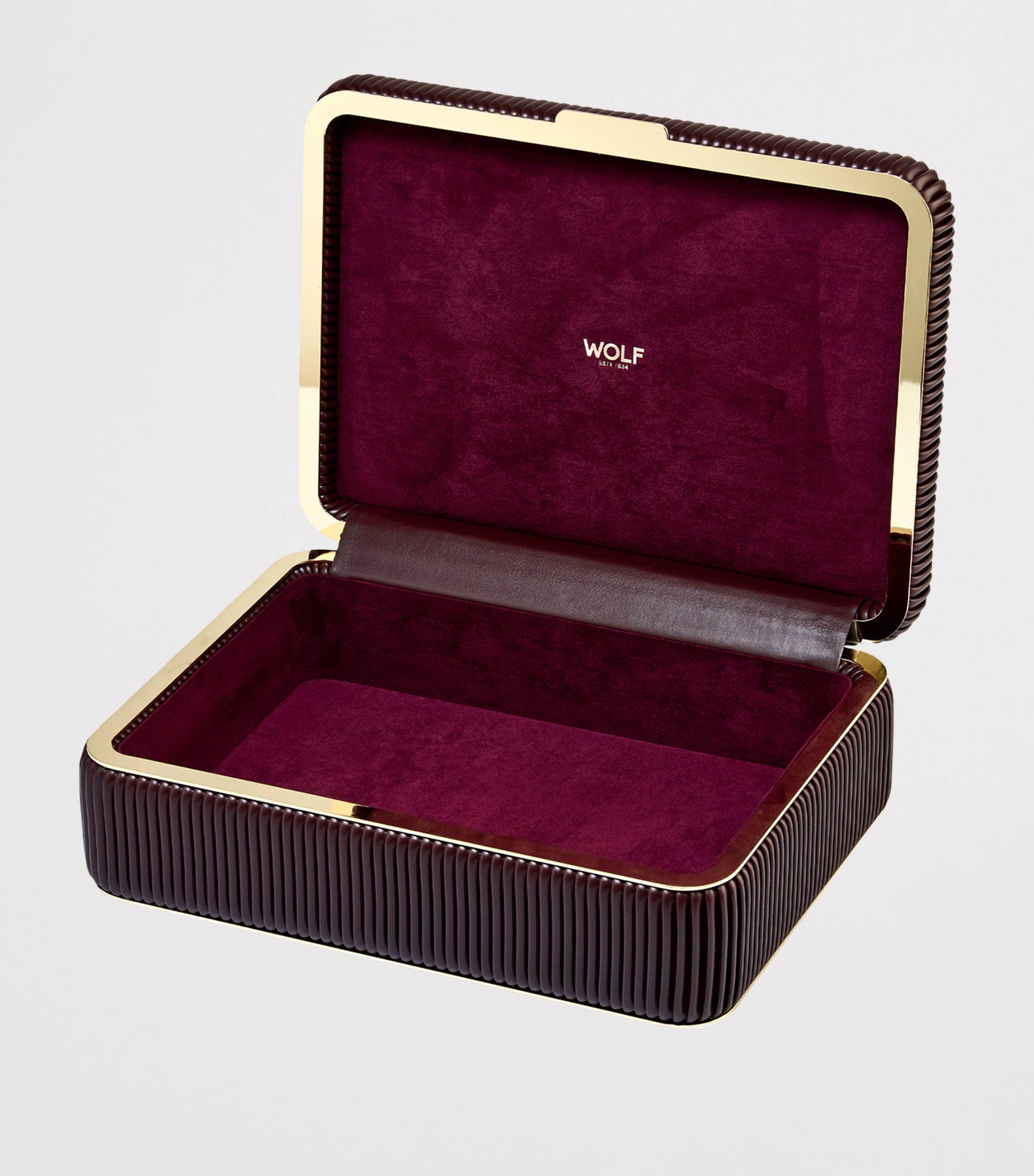 Medium Bella Jewellery Box BORDEAUX Image 4