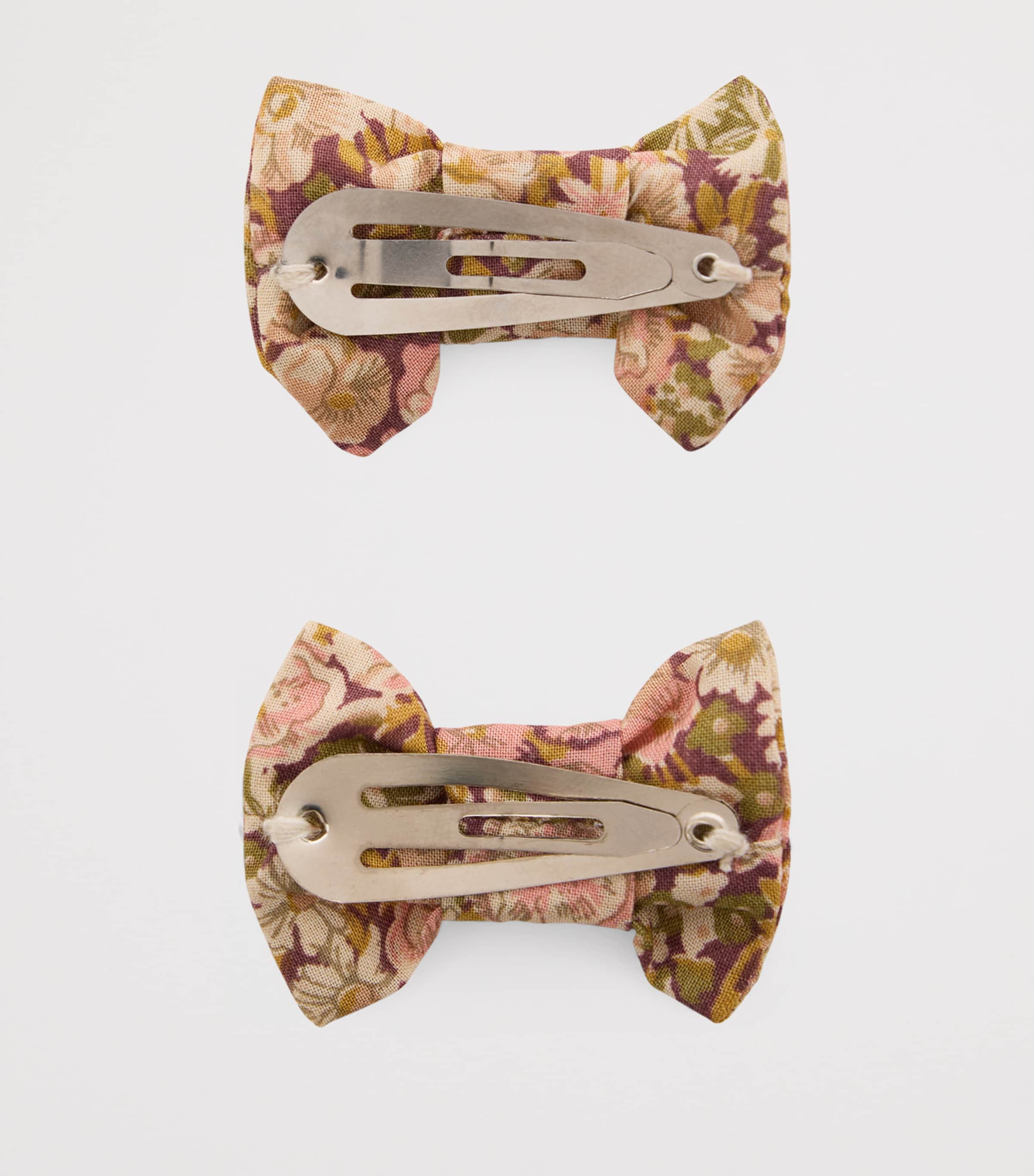 Bow Hair Clips (Set of 2) FL ROSE CAMELIA Image 2