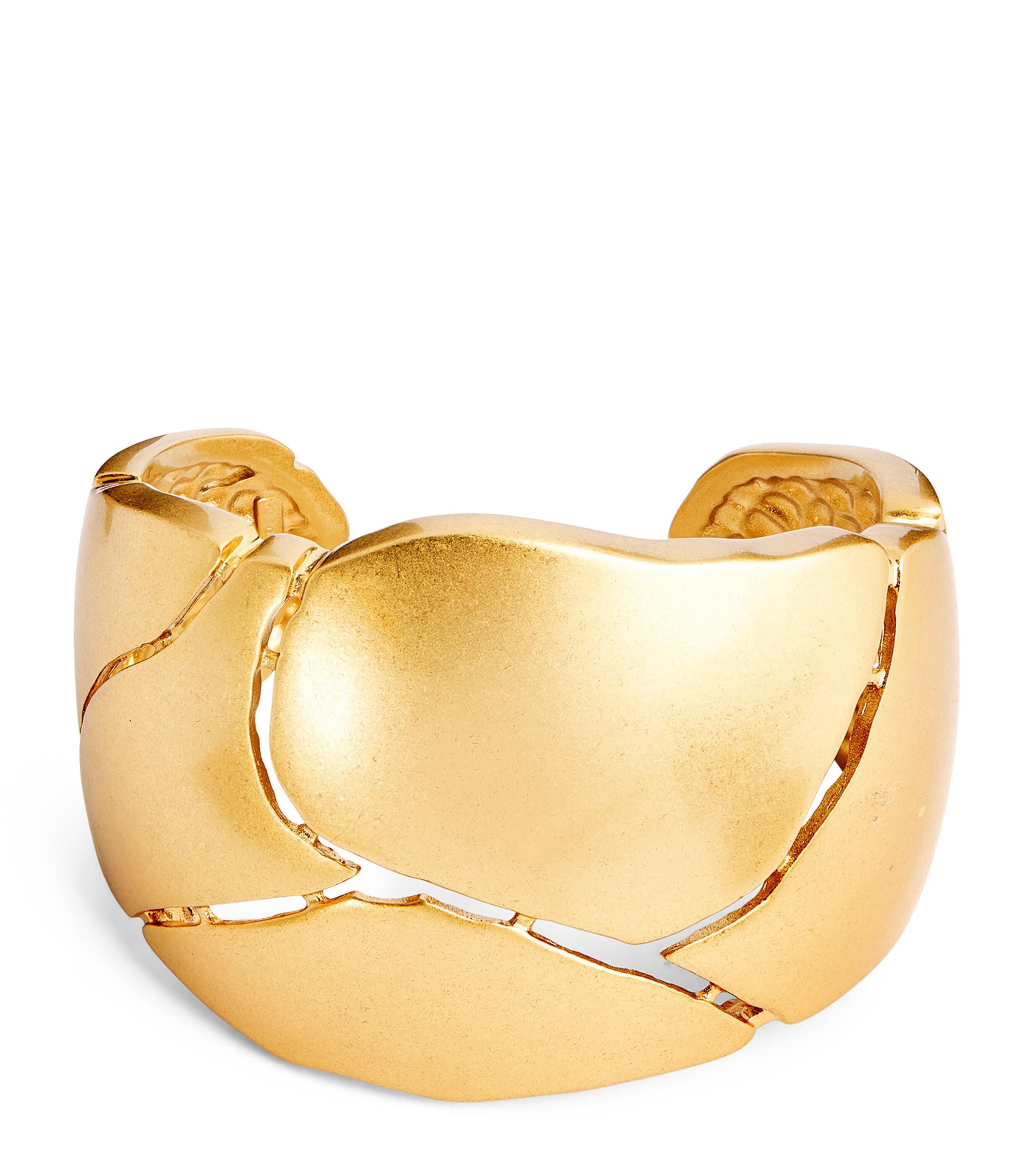 Zimmermann Cracked Byron Bangle In Gold