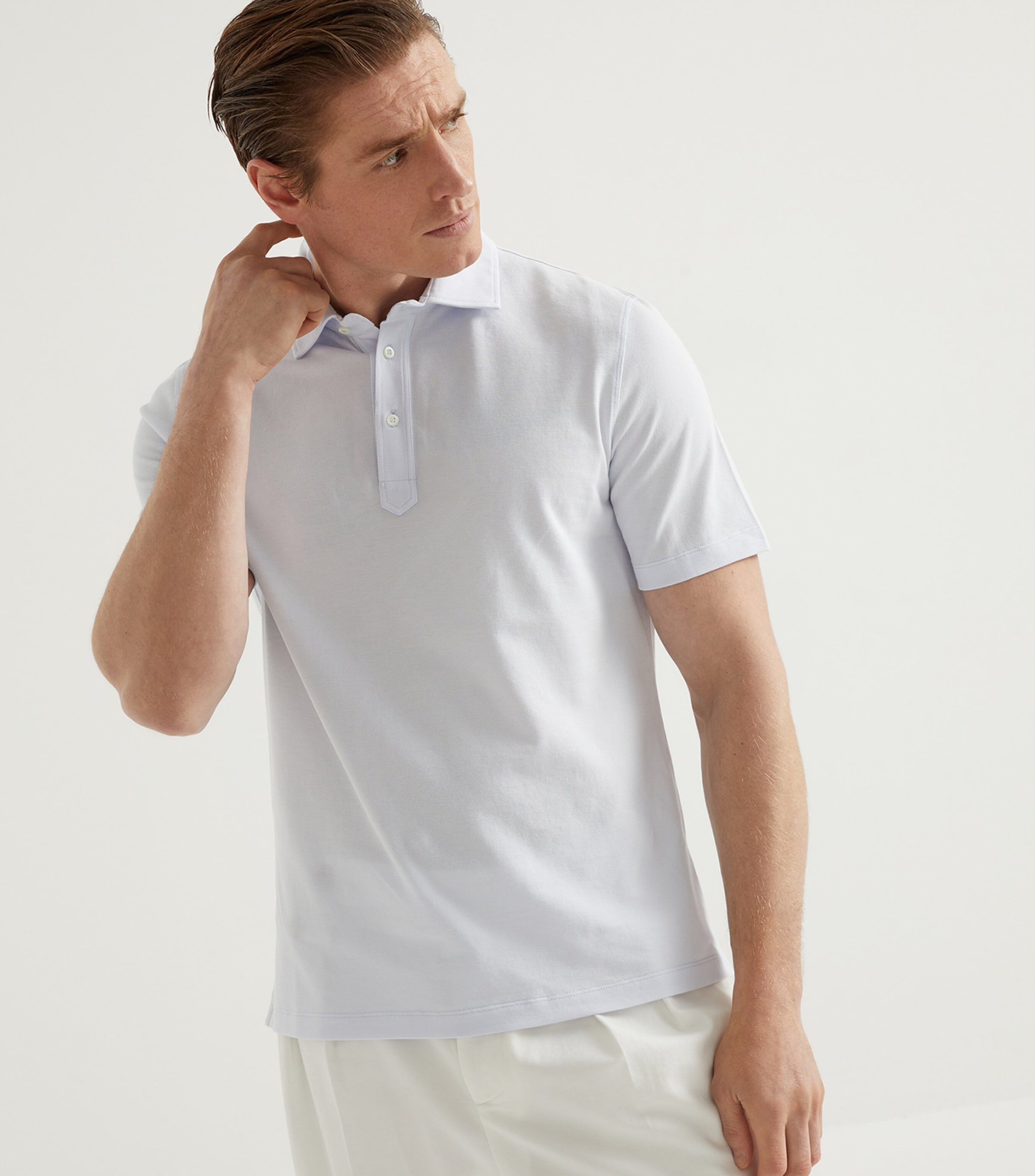 Brunello Cucinelli Cotton Piqué Polo Shirt | Harrods HK