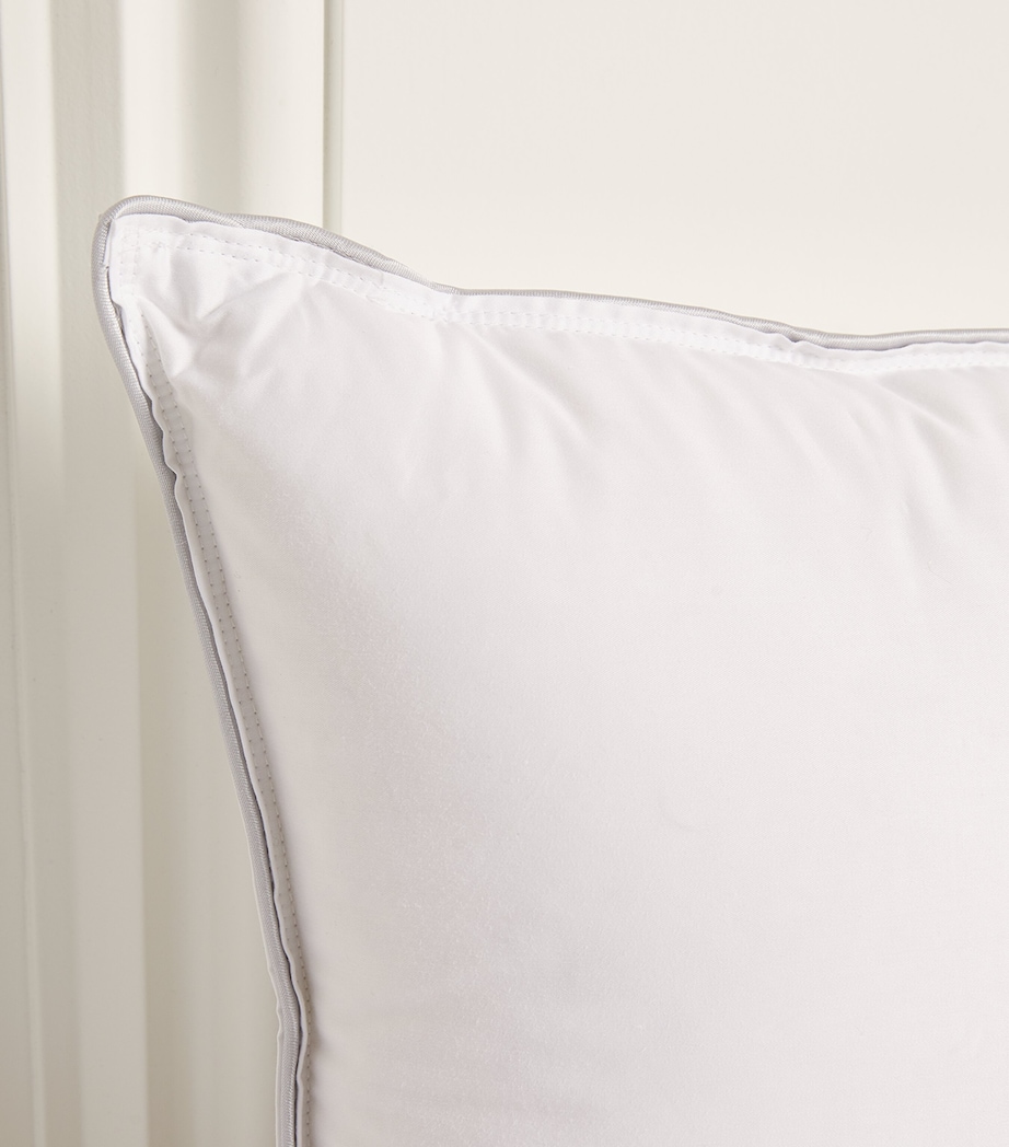 Medium-Firm Cortina Down Pillow (30cm x 40cm) B100 WHITE Image 3
