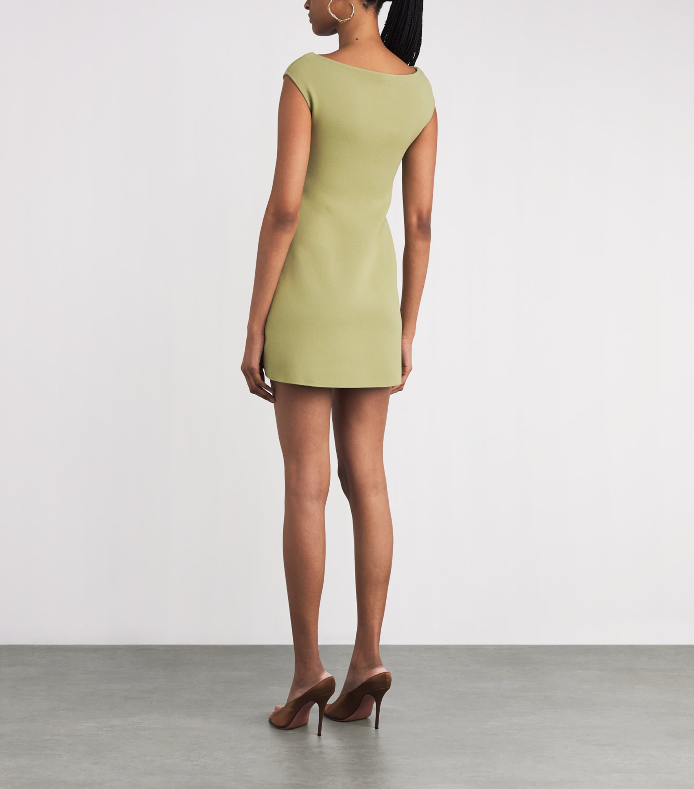 Yudi Knit Mini Dress PASTURE Image 3