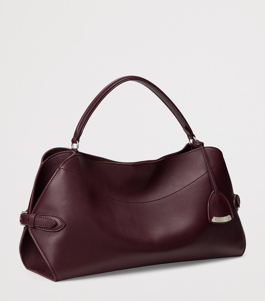 Calfskin The Ralph Shoulder Bag BURGUNDY Image 2