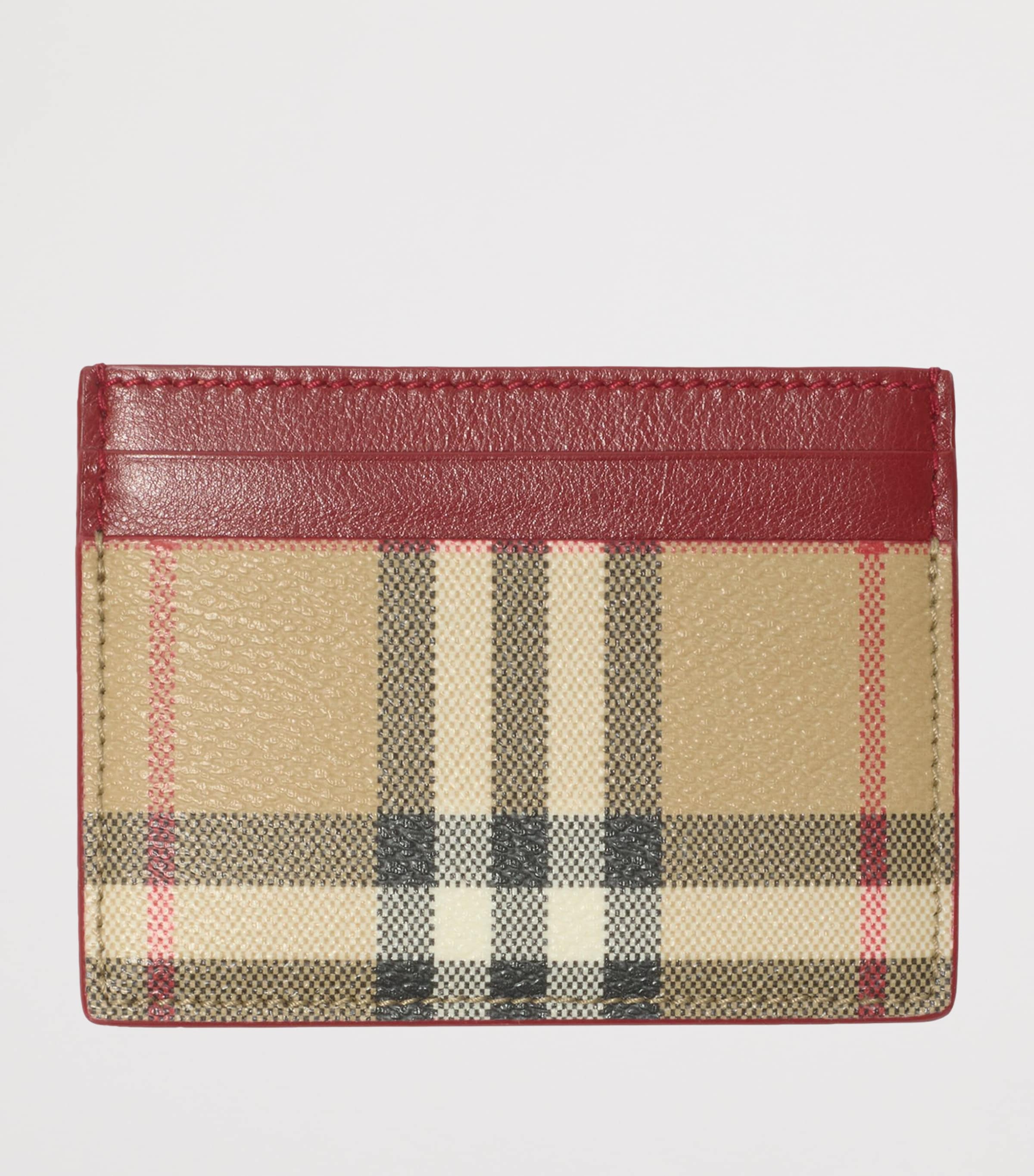 Check Card Holder VNTG CHKRUBY Image 2