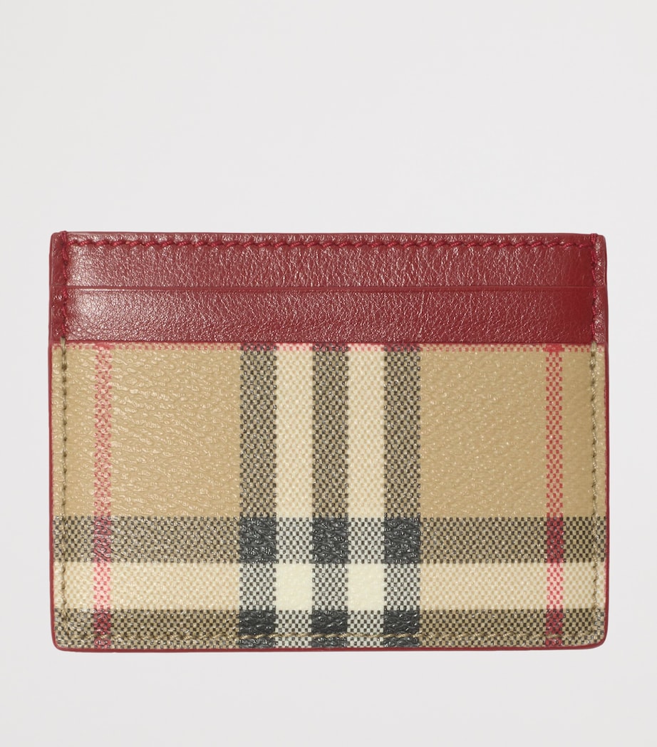 Check Card Holder VNTG CHKRUBY Image 2