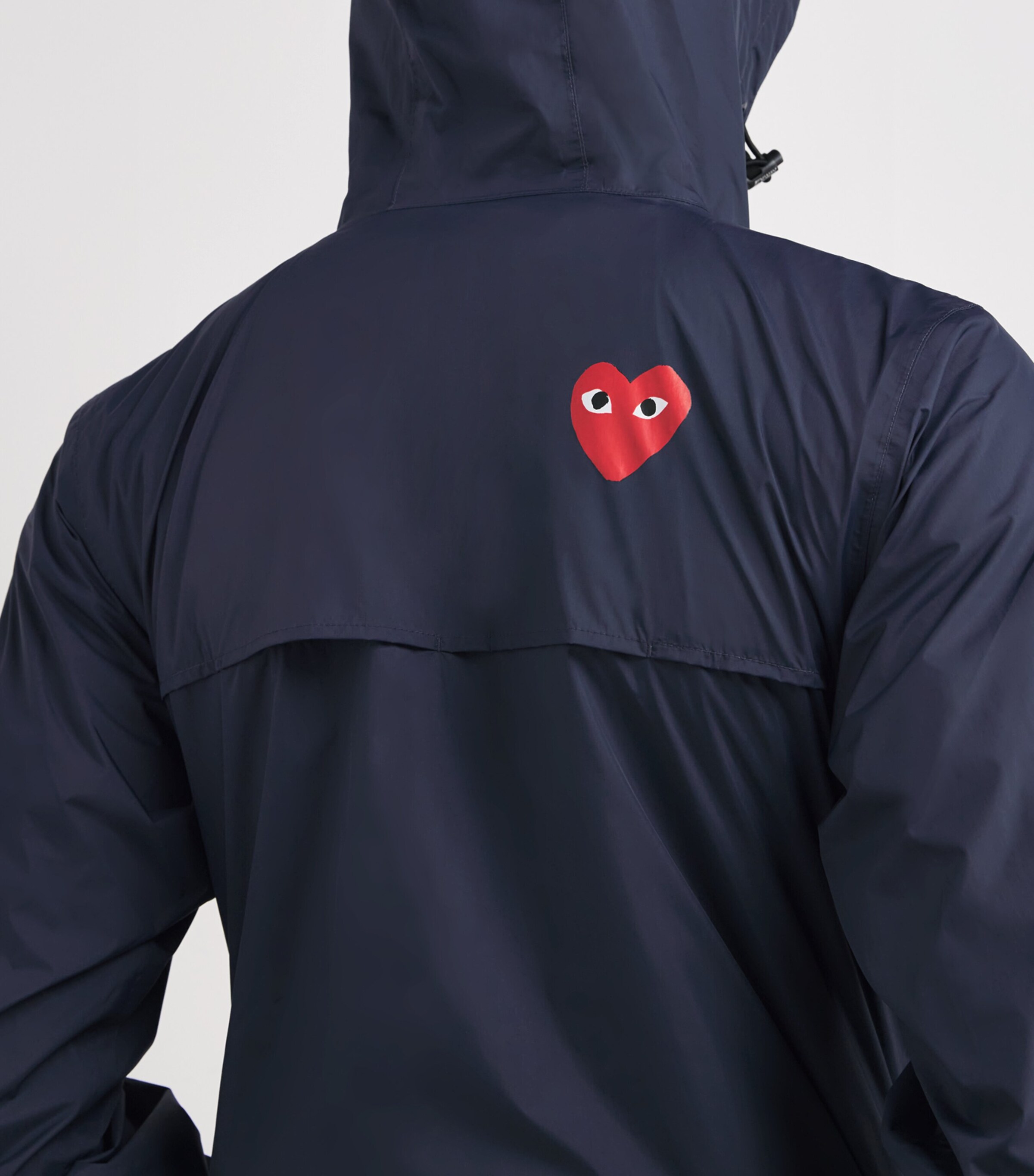 Comme Des Garçons Play Navy Comme Des Garçons PLAY x K-Way Nylon