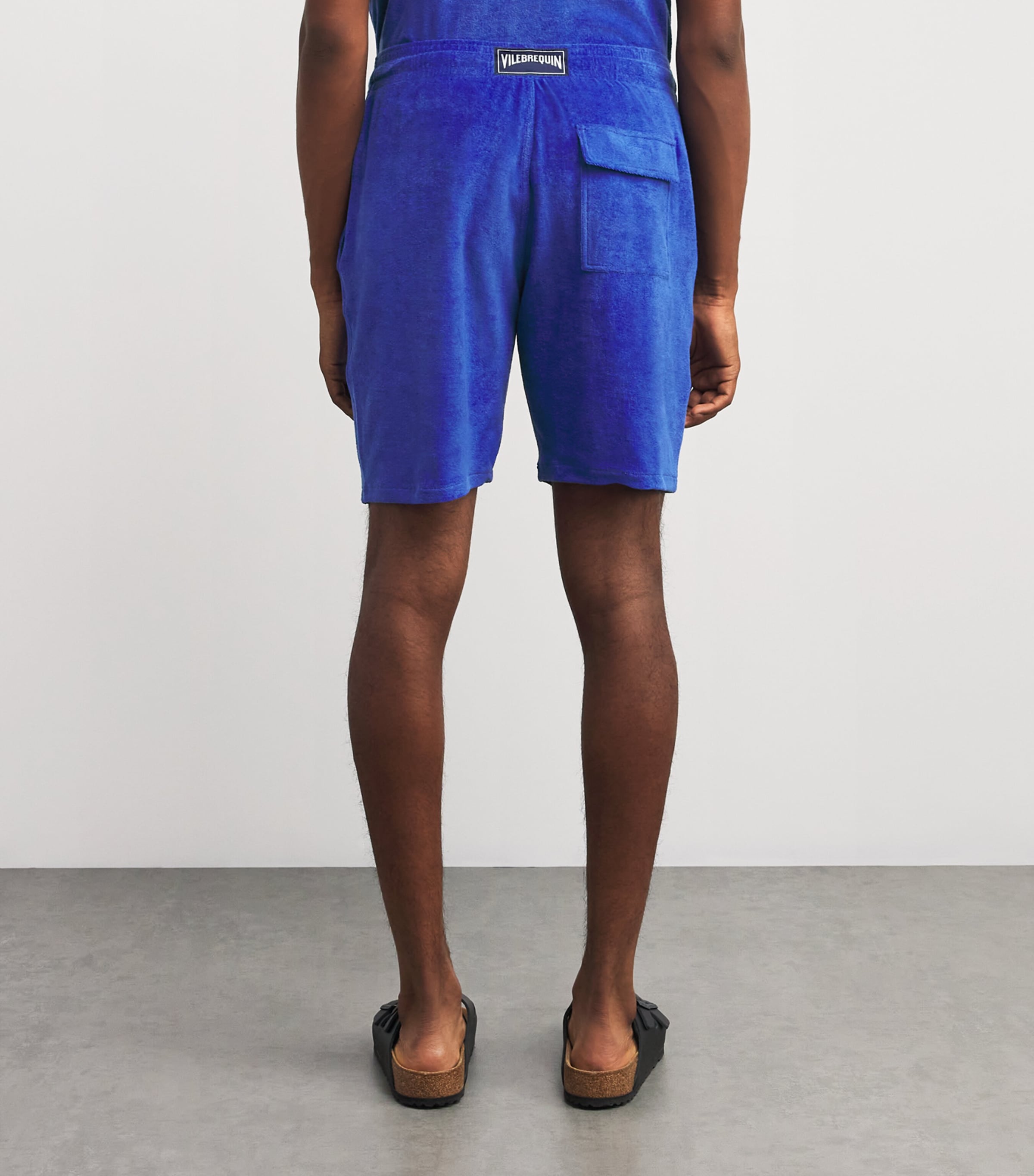 Cotton-Blend Terry Bolide Bermuda Shorts 613-MARRAKECH Image 4