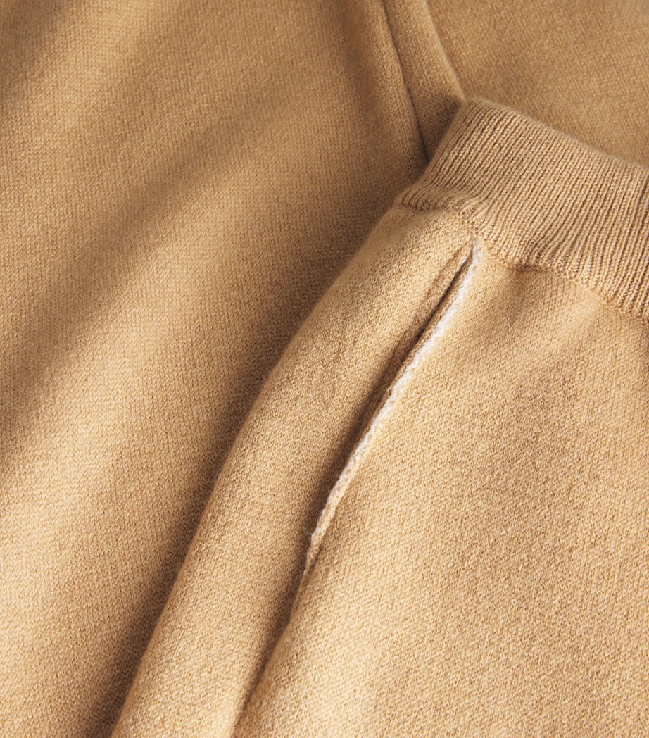 Cashmere-Blend Double-Faced Trousers Q25325 CAMEL/NATURAL Image 5