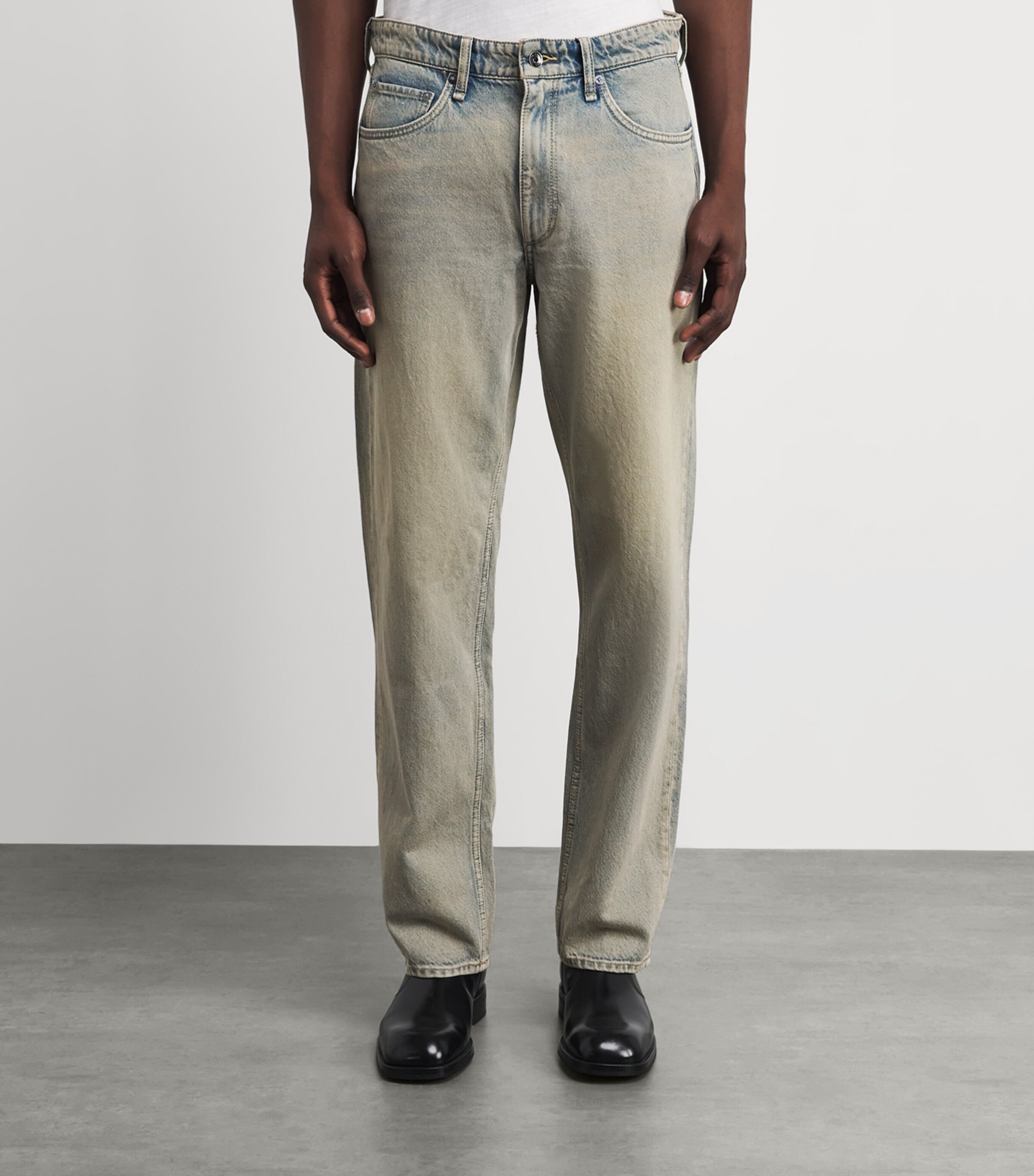 Rag & Bone Mens Fit 4 Straight Jeans Merrick Image 4