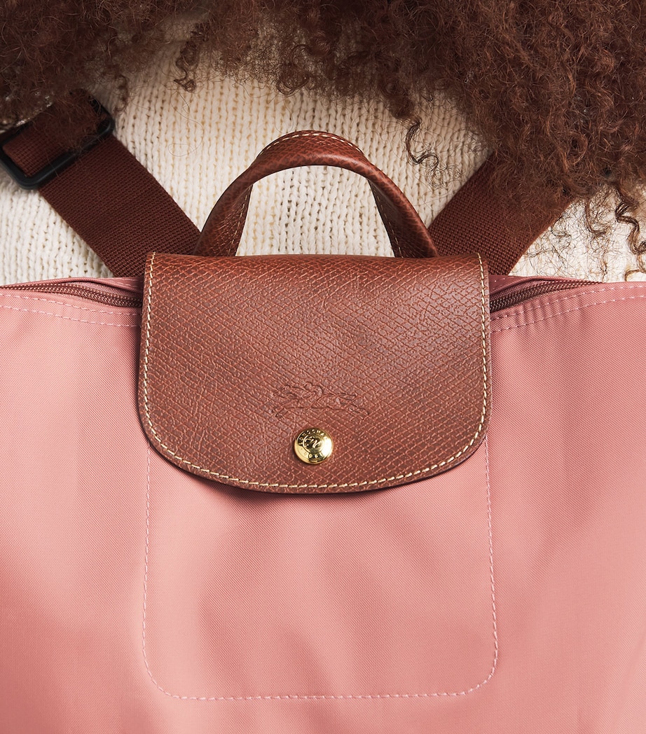 Medium Le Pliage Original Backpack P96 PINK TEA Image 5