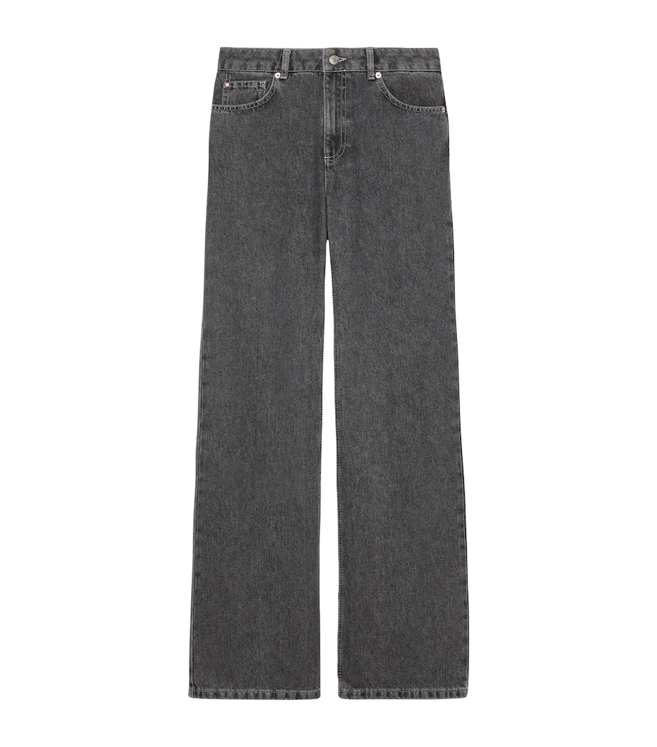 MAX&Co. Womens Straight Jeans Grey Image 1