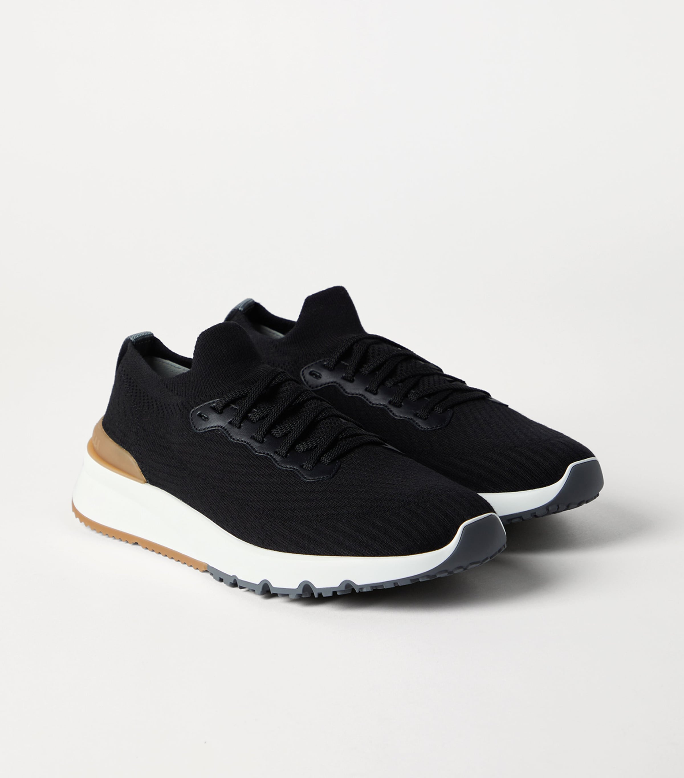 Knitted Low-Top Sneakers CIK10 Image 3