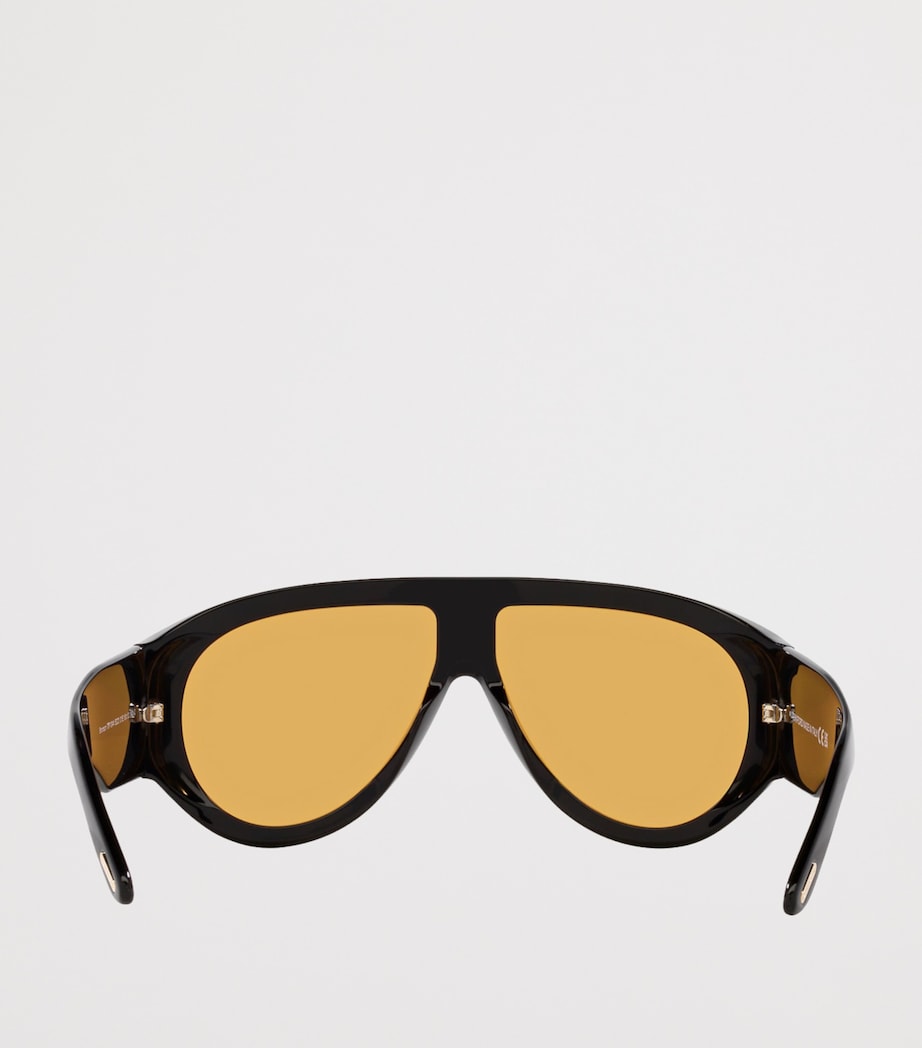 TOM FORD Acetate Bronson Aviator Sunglasses Image 4