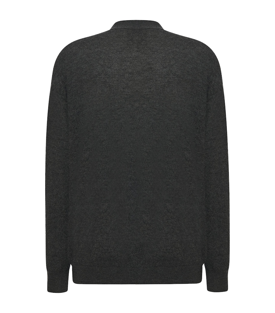 Raimo Cashmere Cardigan CHARCOAL Image 2