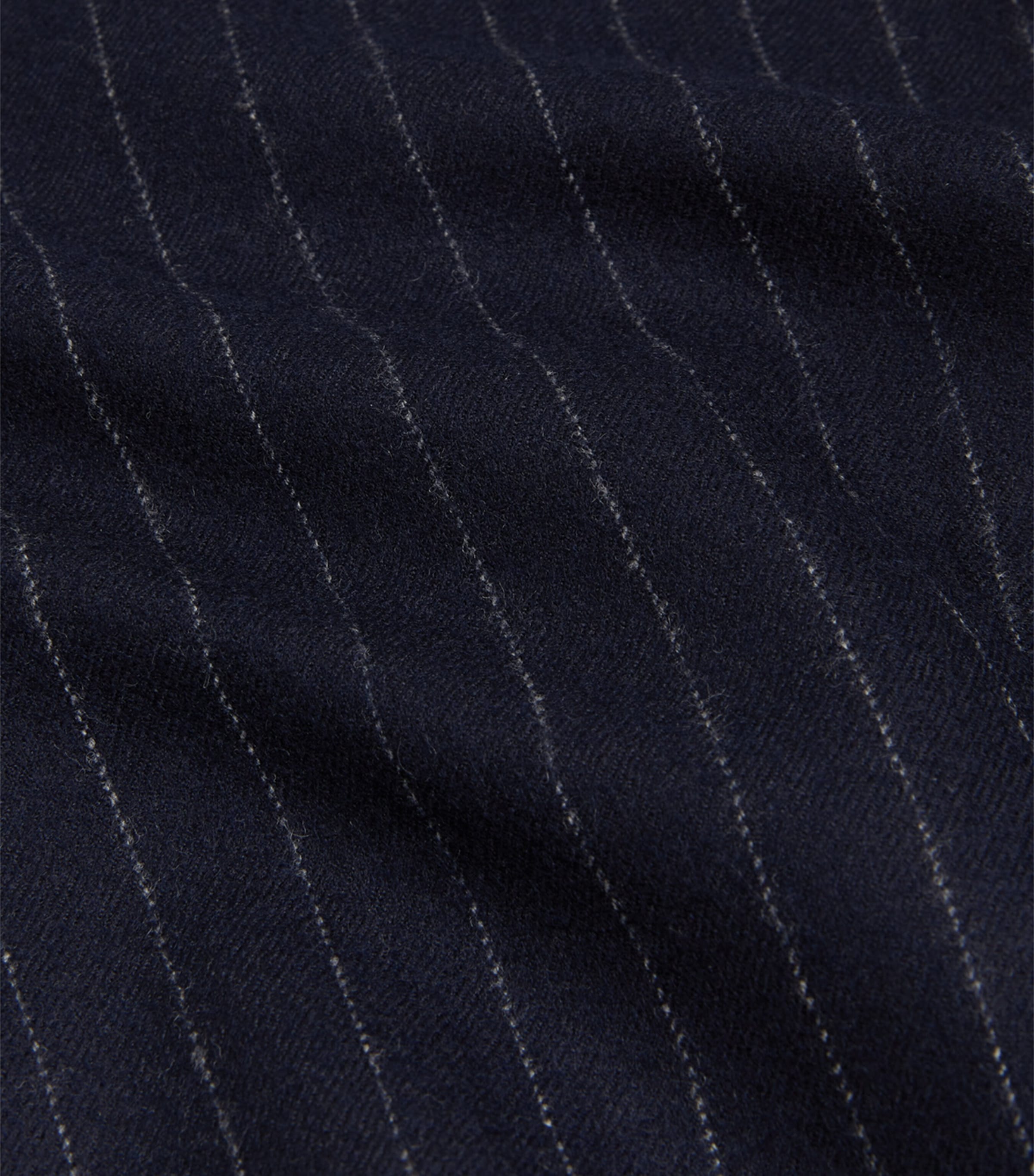 Merino Wool Chalkstripe Waistcoat 416HOUSE NAVY Image 6
