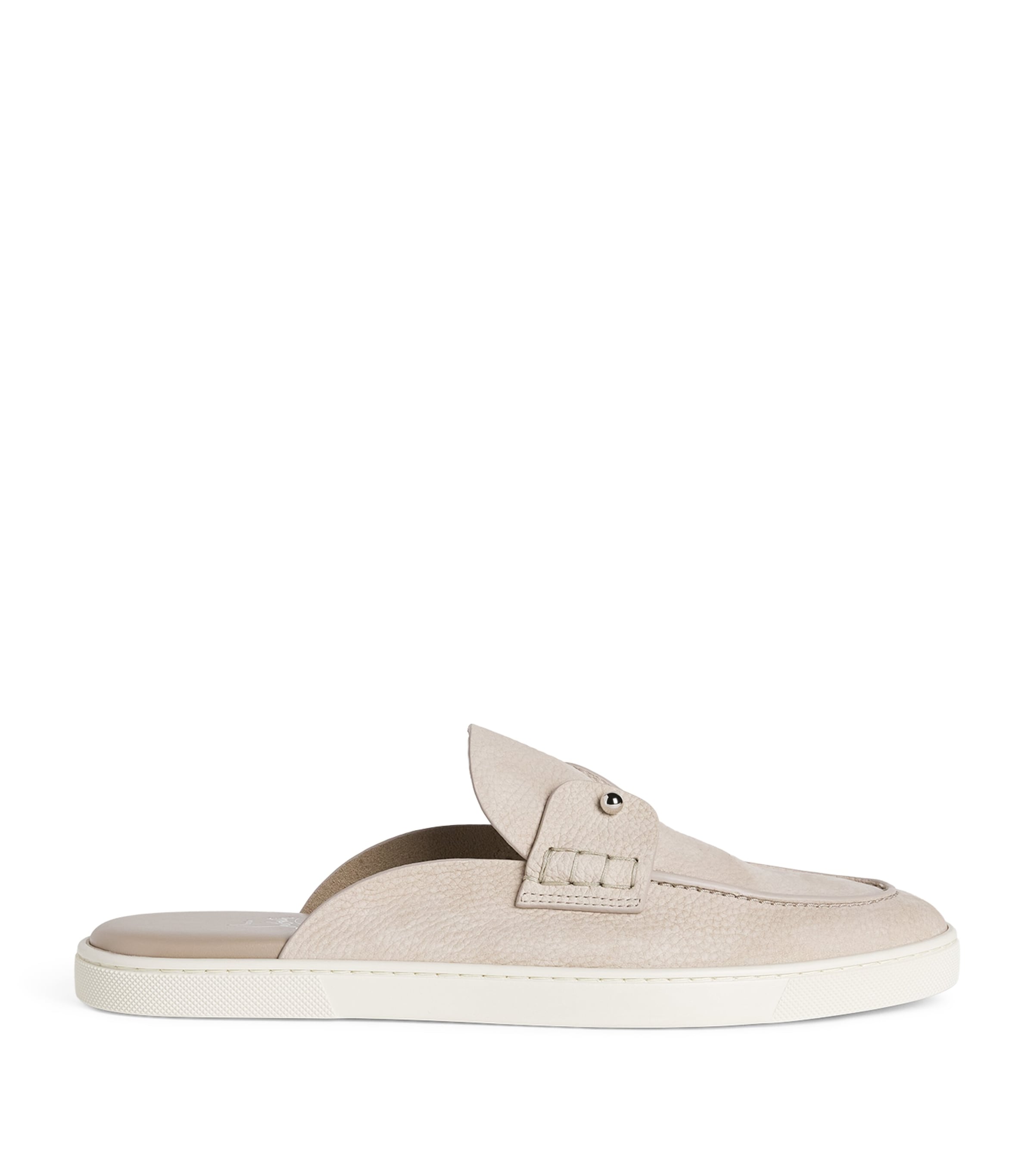 Christian Louboutin Chanme Calf Leather Boat Shoes Image 1