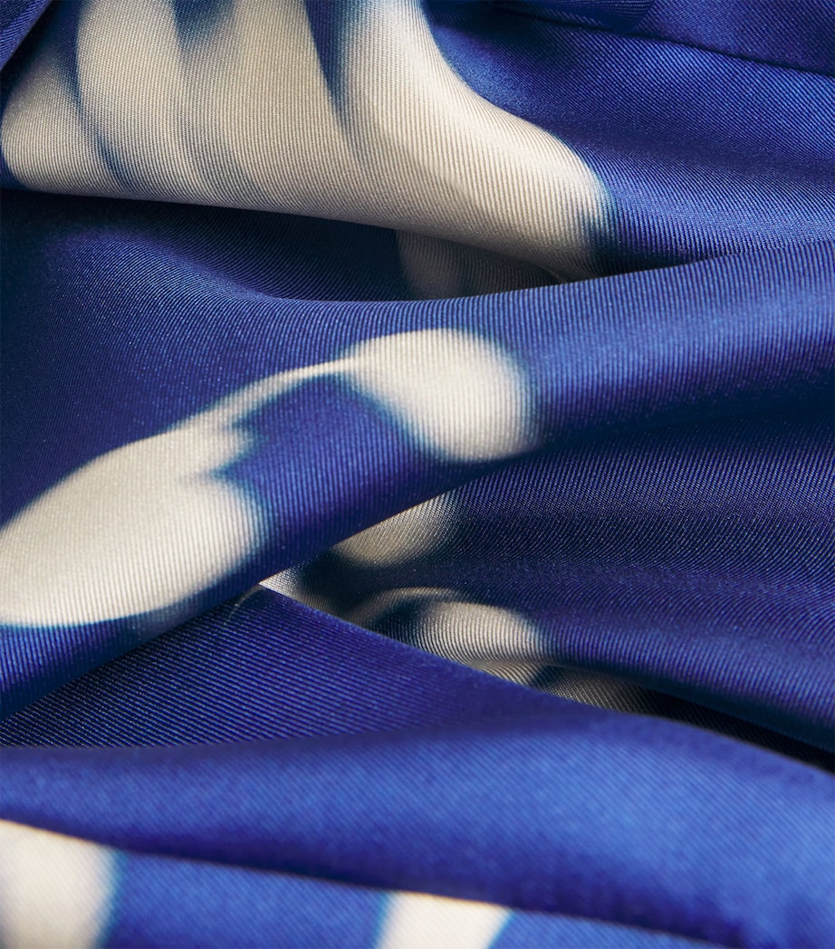 Silk Helga Trousers CHINA BLUE Image 5