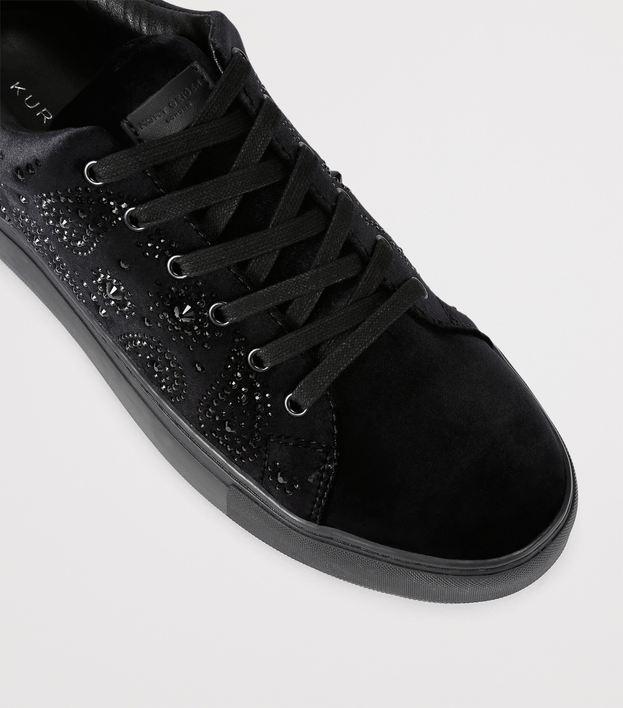 Kurt Geiger London Embellished Laney Sneakers Blk/other Image 3