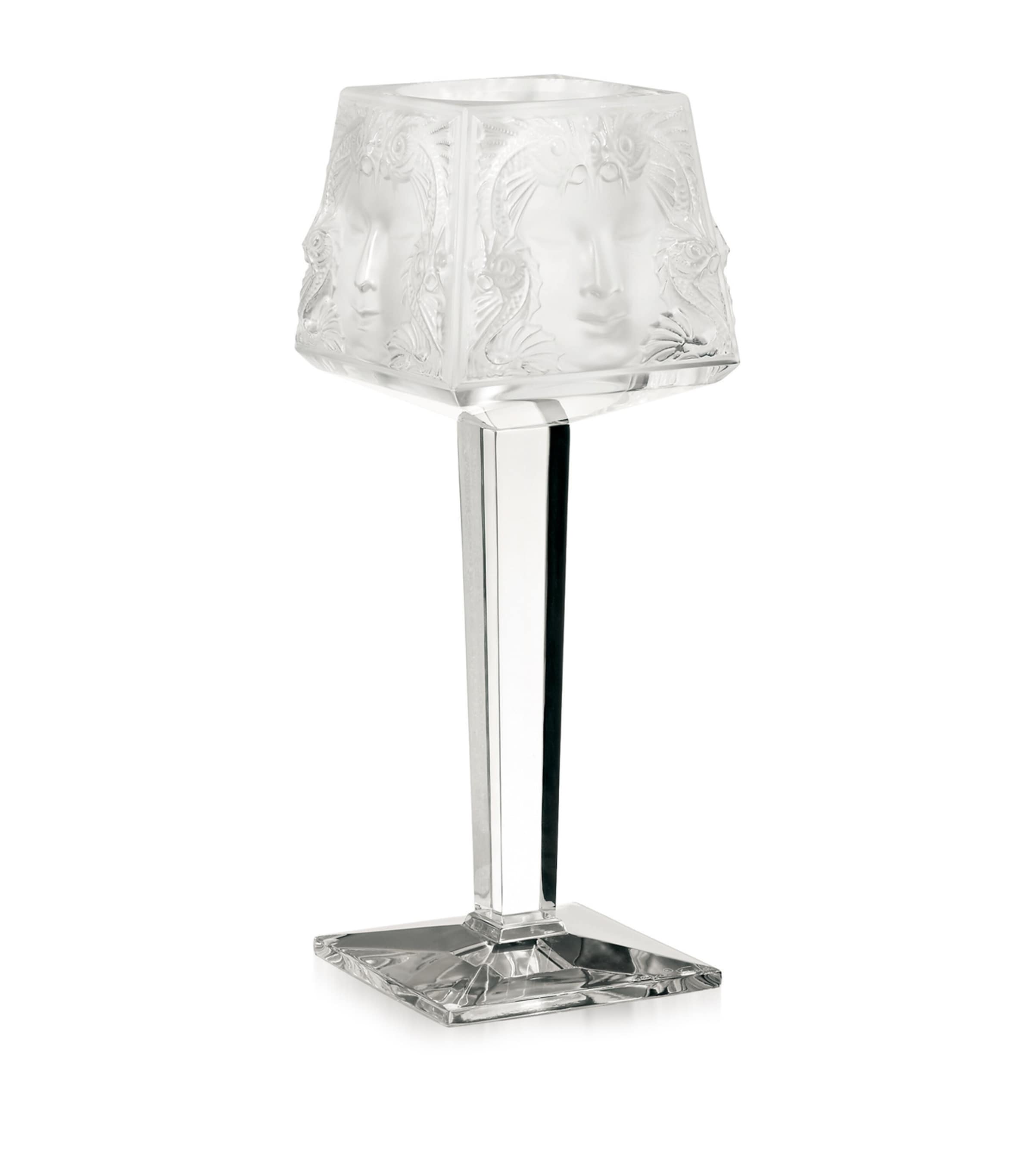 Lalique Masque De Femme Votive Lamp