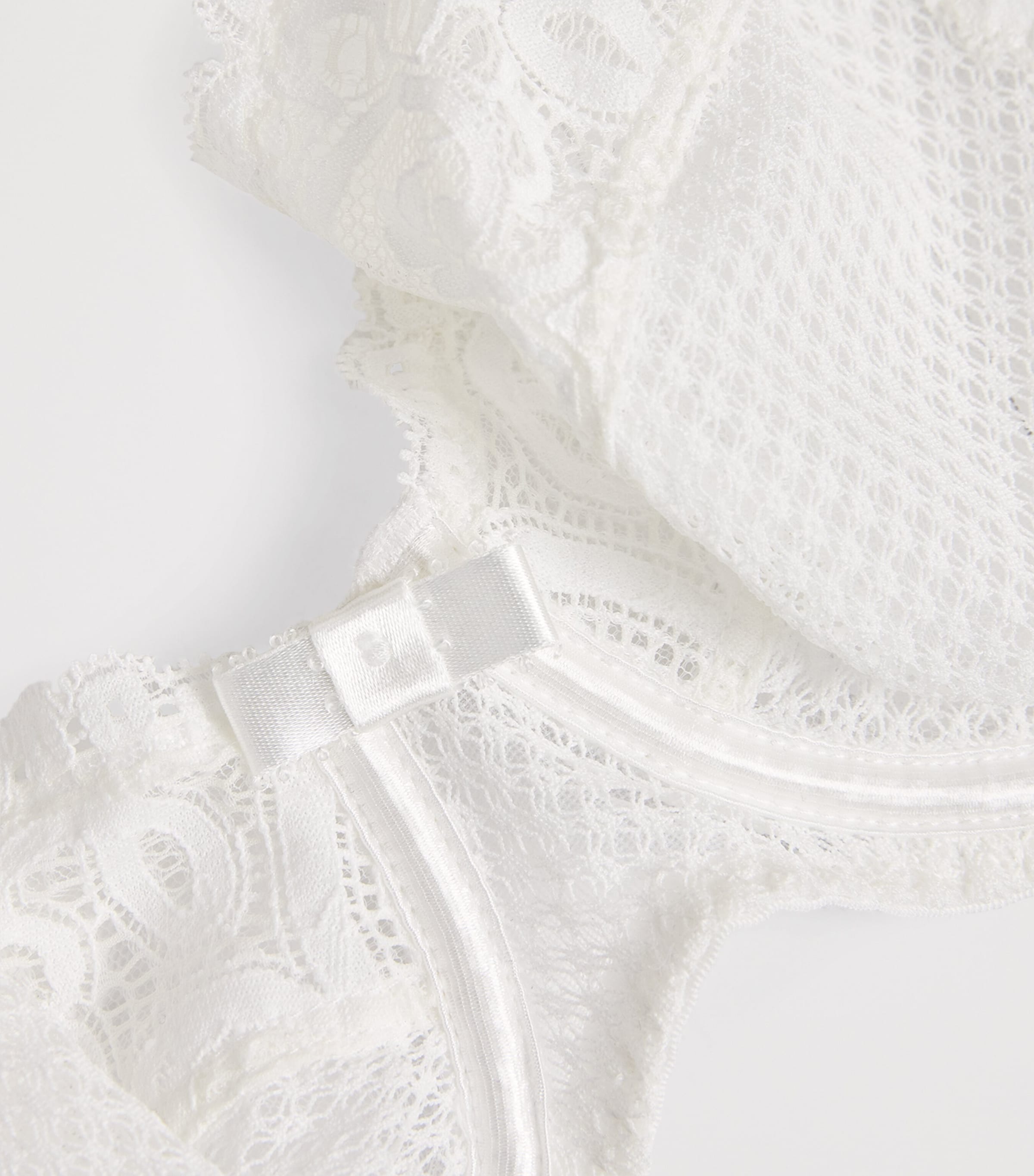 Lace Gaby Underwired Bra 03 WHITE Image 2