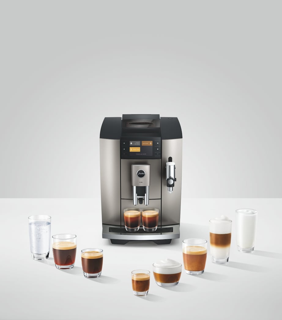 Jura E8 Coffee Machine Silver Image 6