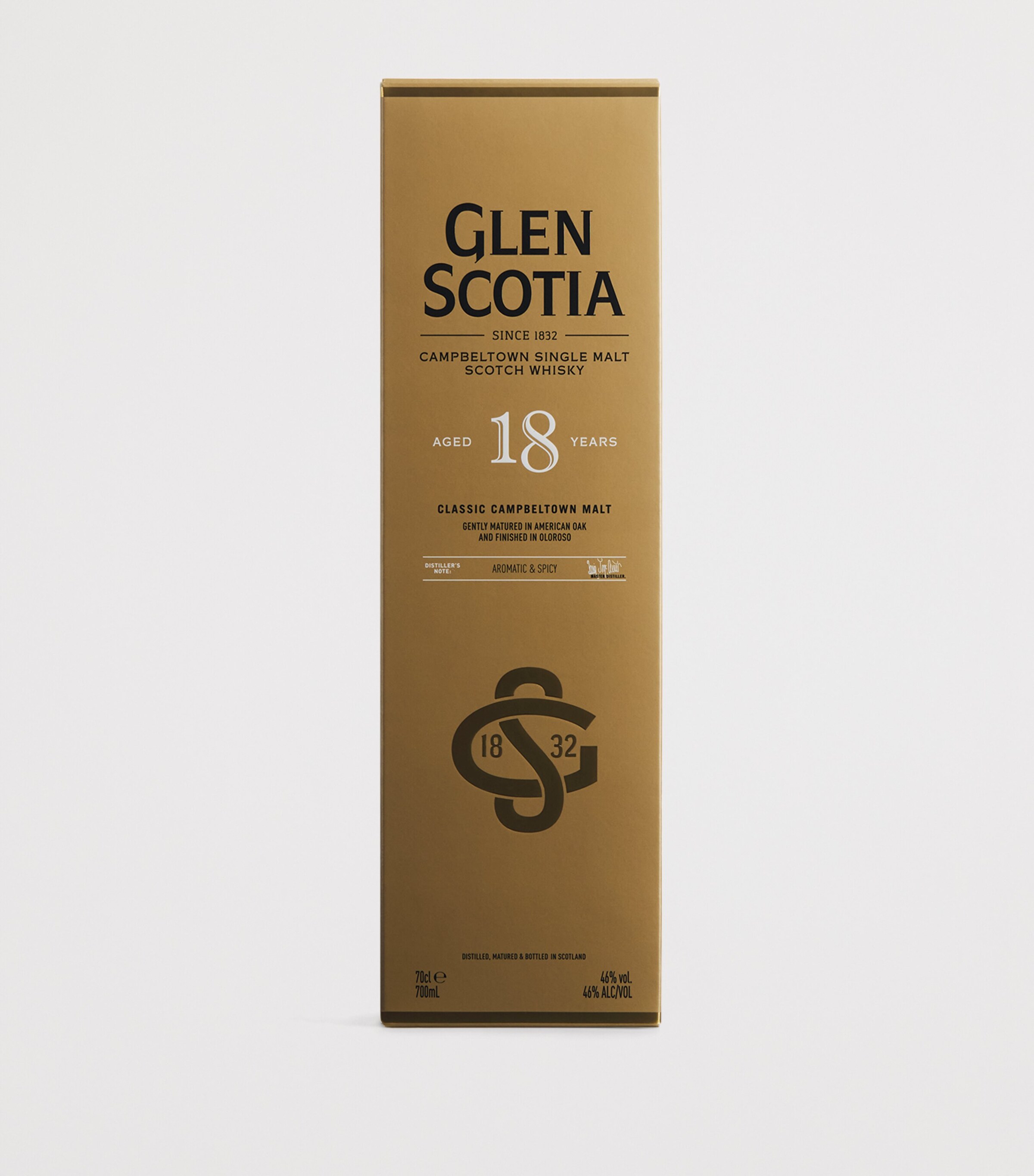Glen Scotia 18-Year-Old Campbeltown Single Malt Scotch Whisky (70cl) Image 2