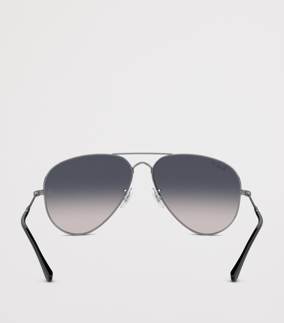 Ray-Ban Metal Old Aviator Pilot Sunglasses Image 4