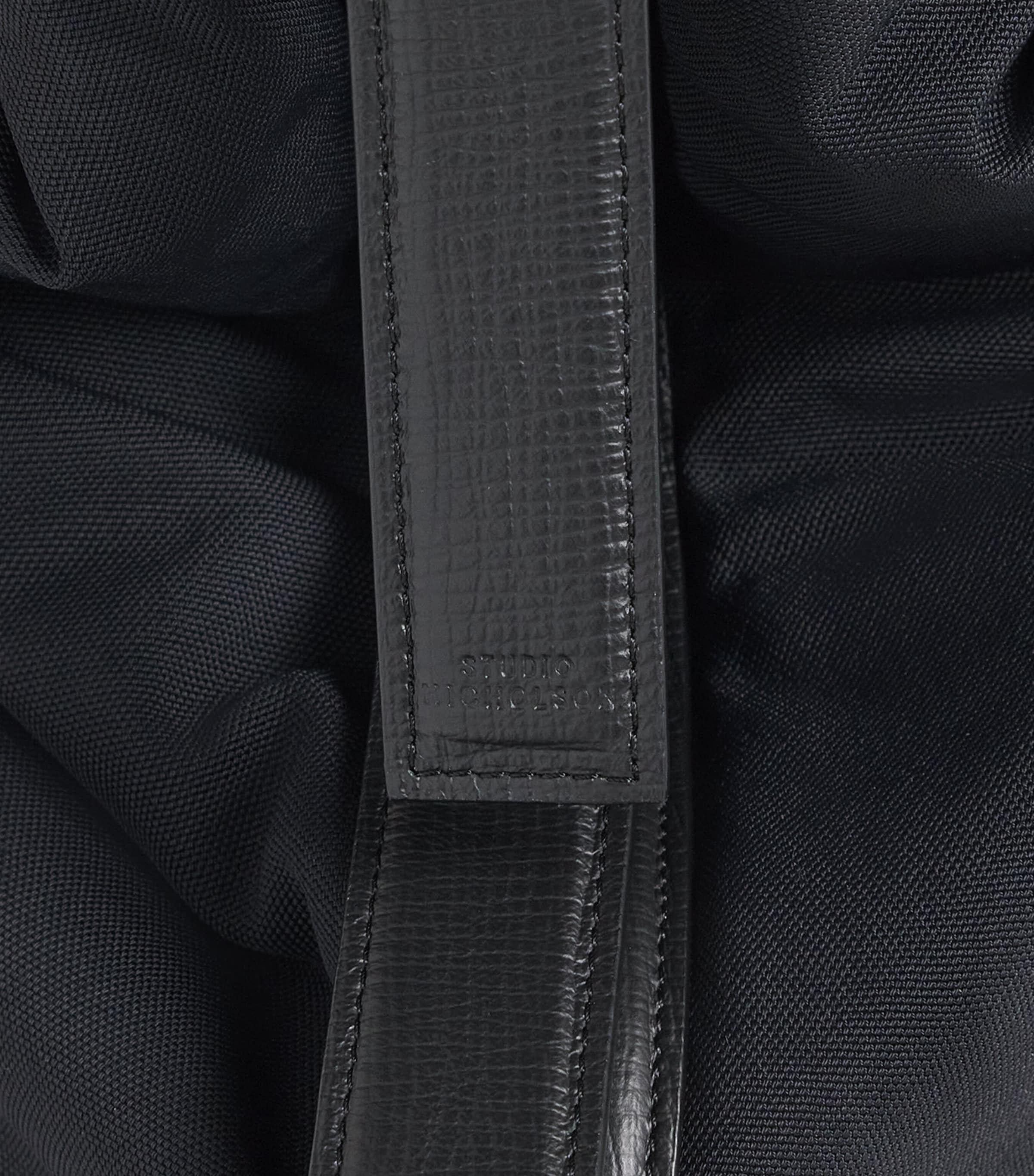 Studio Nicholson Large Nylon Airport Shoulder Bag Black Image 5