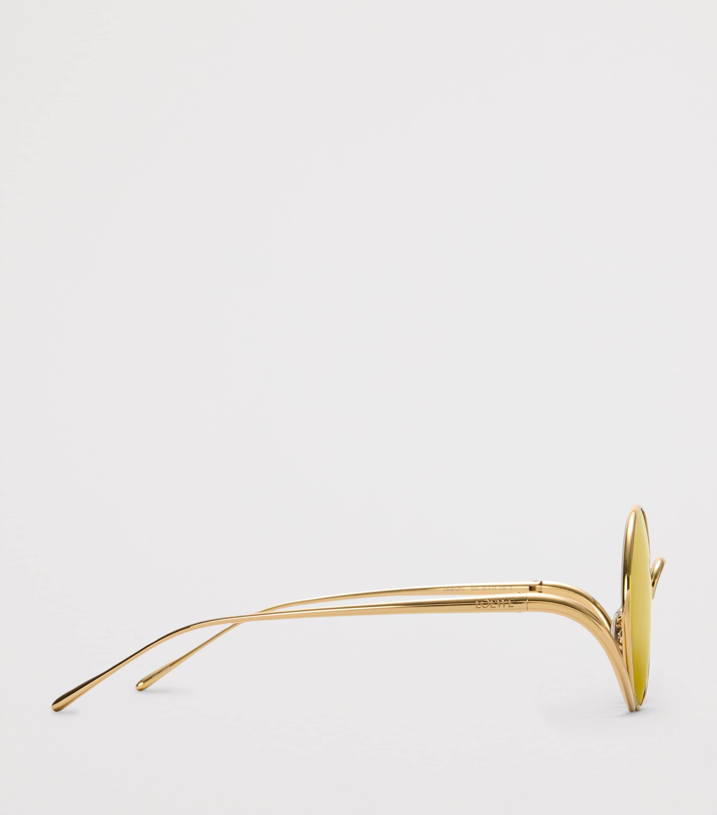 Round Island Sunglasses GOLD Image 3