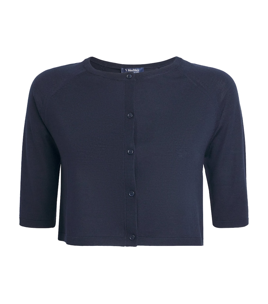 Virgin Wool Cardigan ULTRAMARINE Image 1