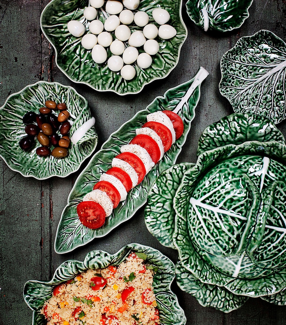 Cabbage Salad Bowl (35.5cm) GREEN Image 2