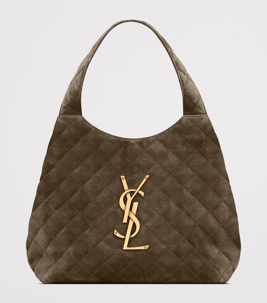 Saint Laurent Medium Suede Icare Tote Bag Image 3