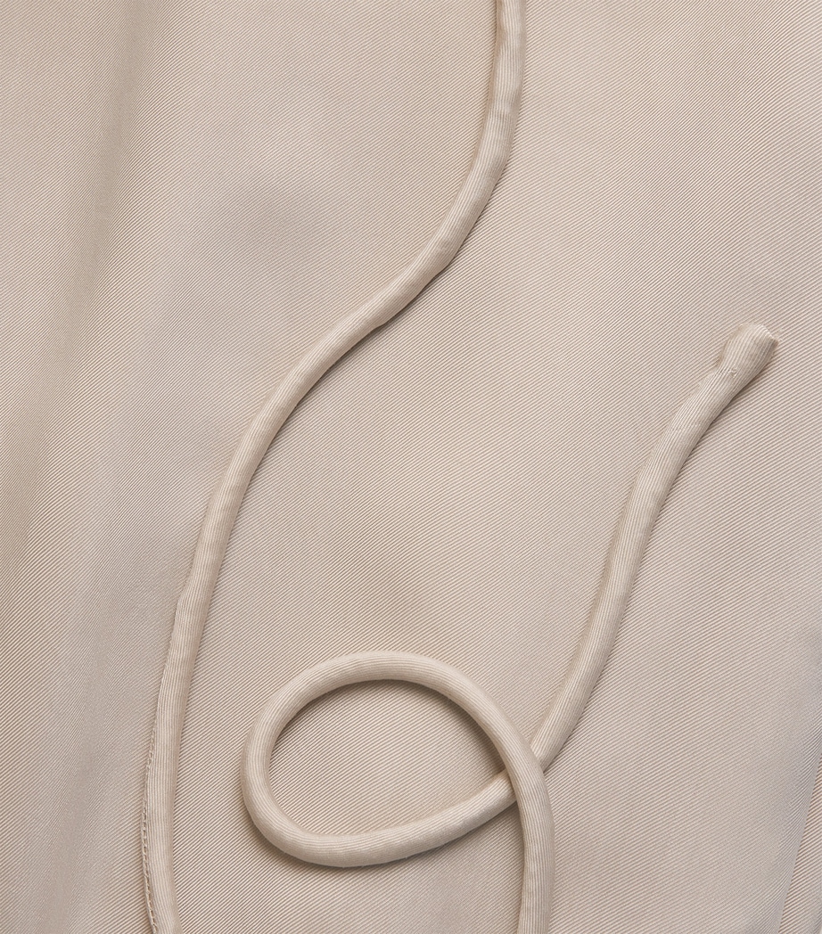Sanded Wide-Leg Trousers S04 SISAL Image 5