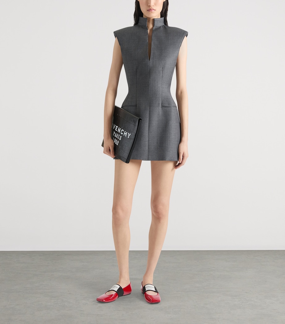 Wool Mini Dress GREY MIX Image 2