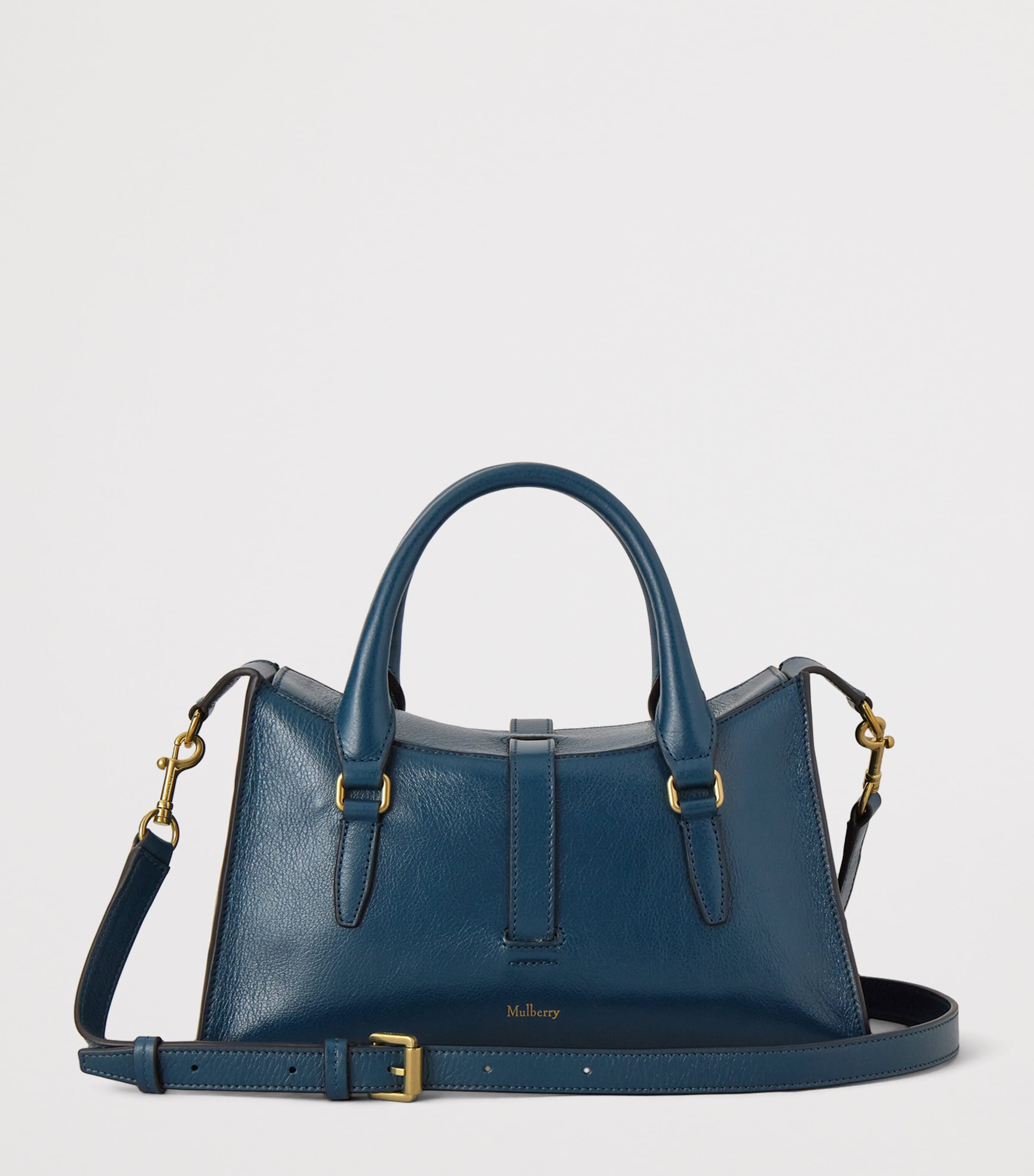 Mulberry Small Leather Roxanne Top-Handle Bag Out Of The Blue Image 3