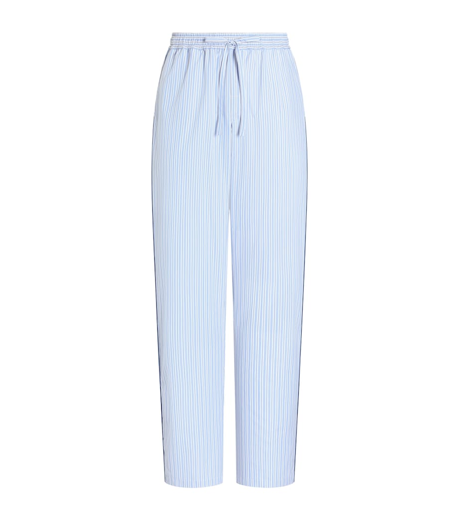 Dolce&Gabbana Mens Cotton Striped Trousers Striped Image 1